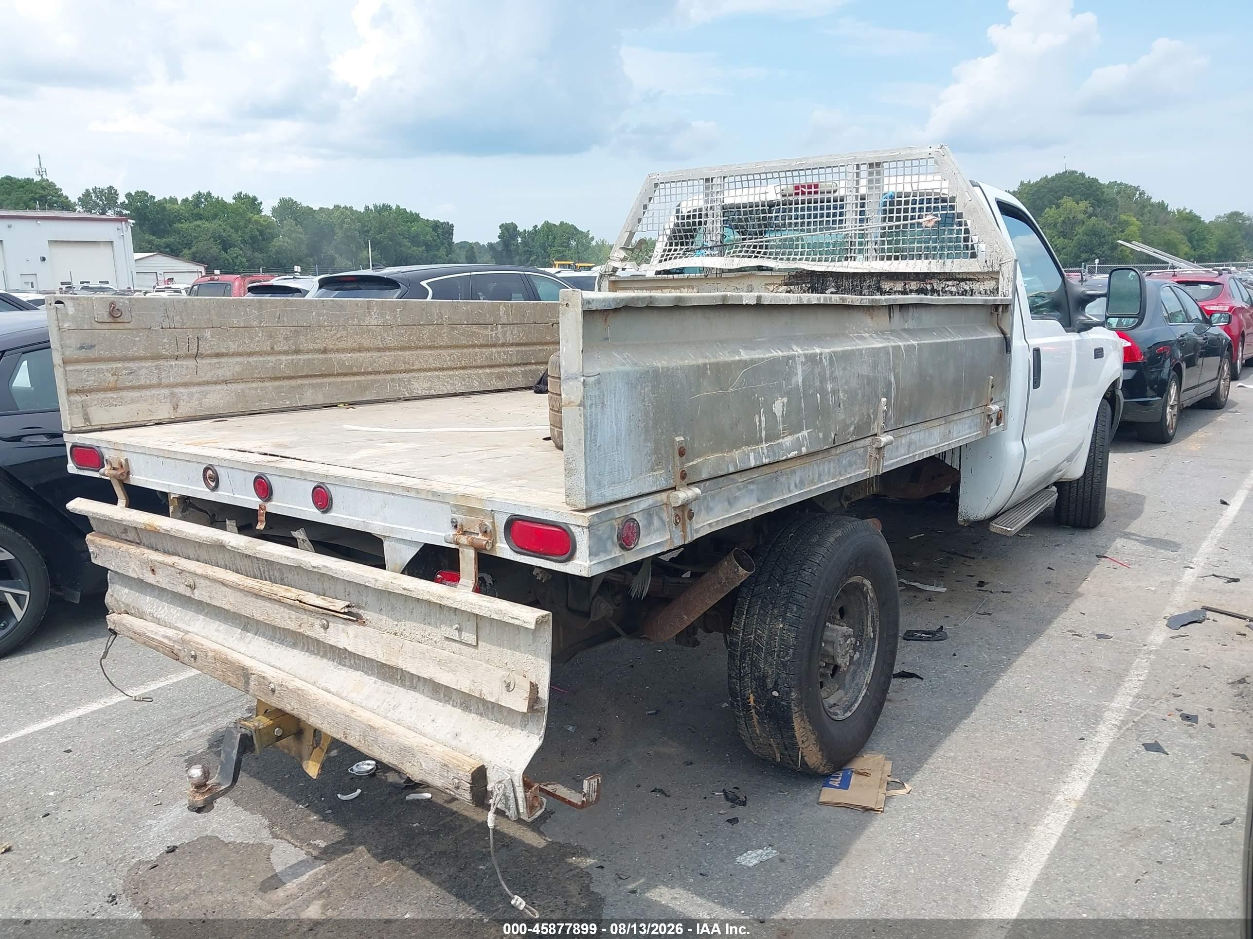 2004 Ford F-350 Xl/xlt White vin: 1FDSF34L24EC29748