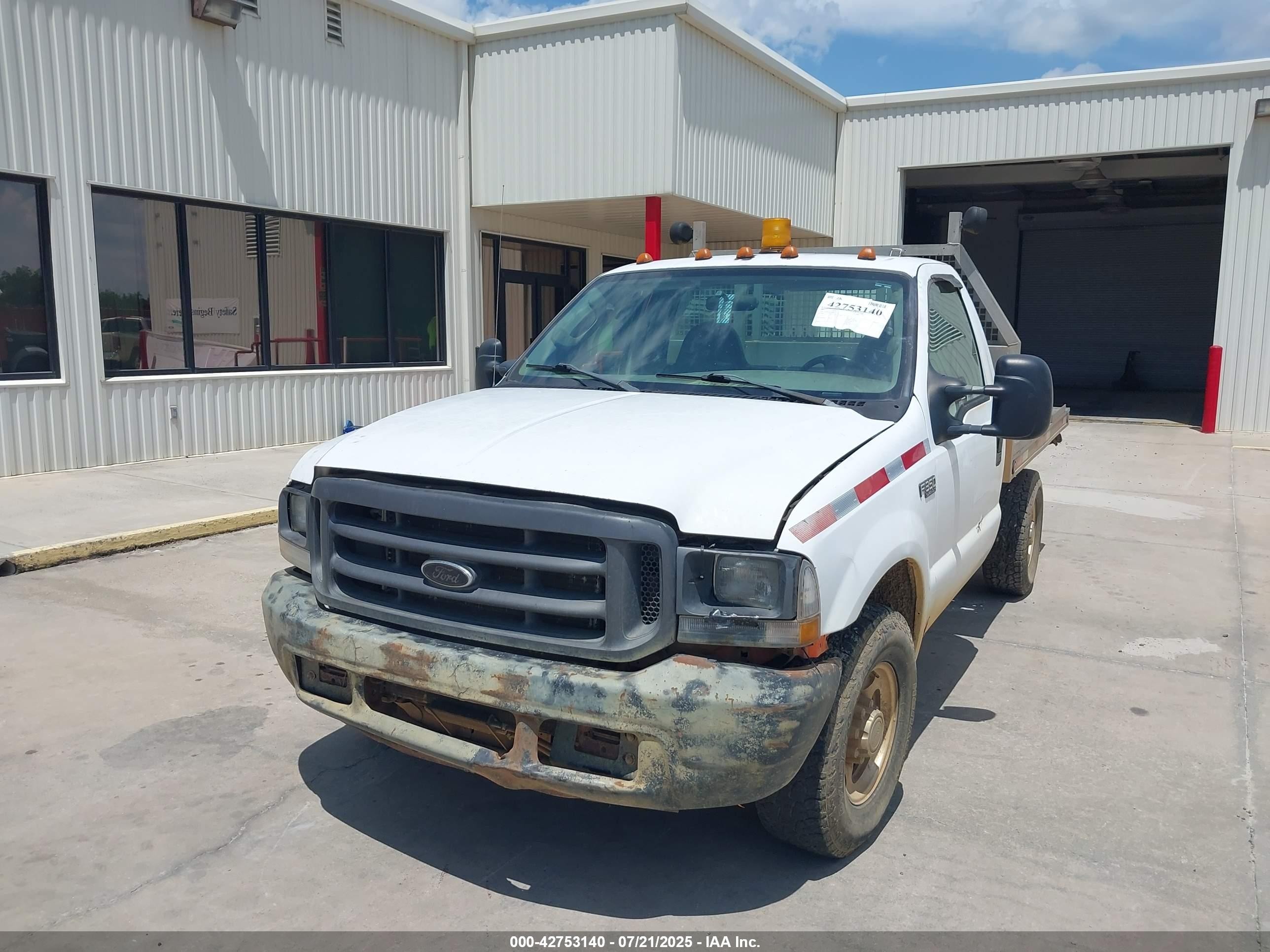 2004 Ford F-350 Xl/xlt White vin: 1FDSF34LX4EC29478