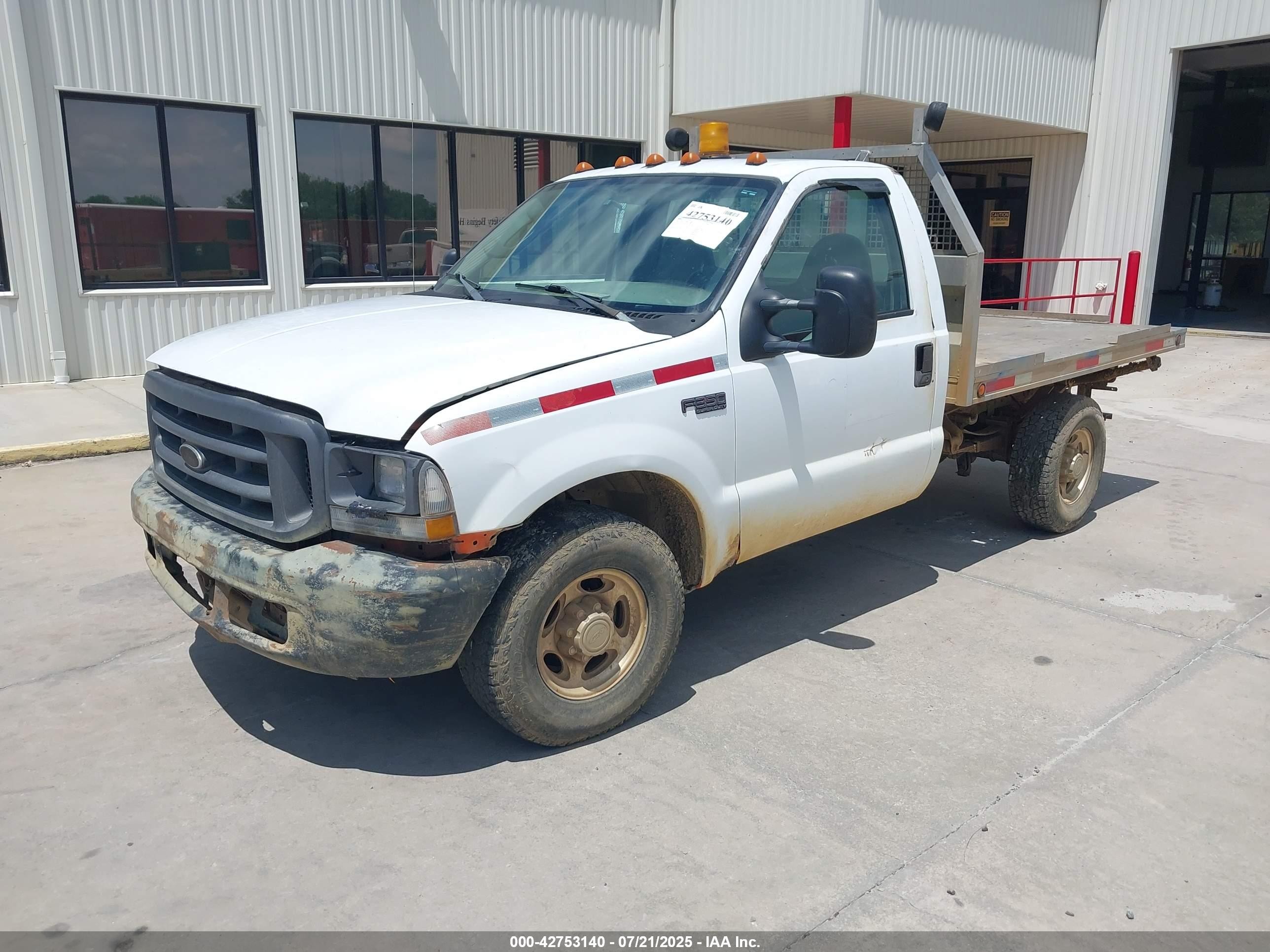 2004 Ford F-350 Xl/xlt White vin: 1FDSF34LX4EC29478