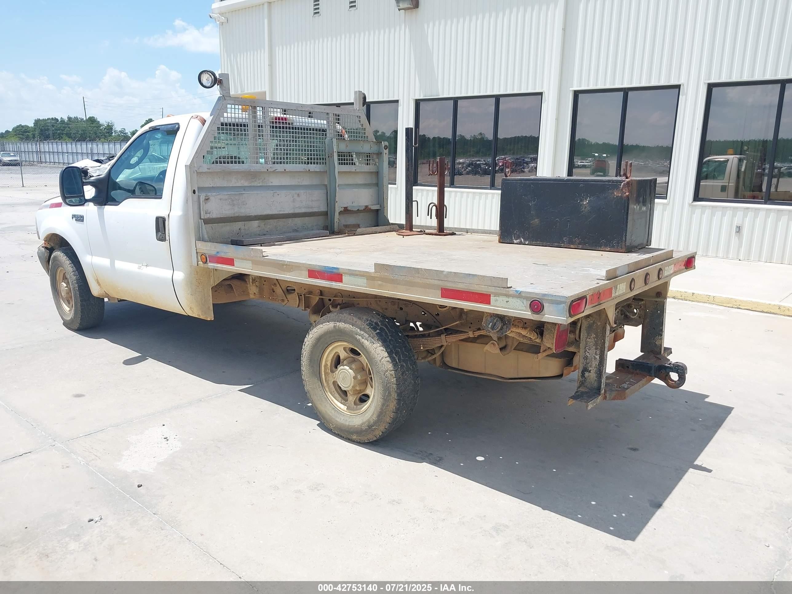2004 Ford F-350 Xl/xlt White vin: 1FDSF34LX4EC29478