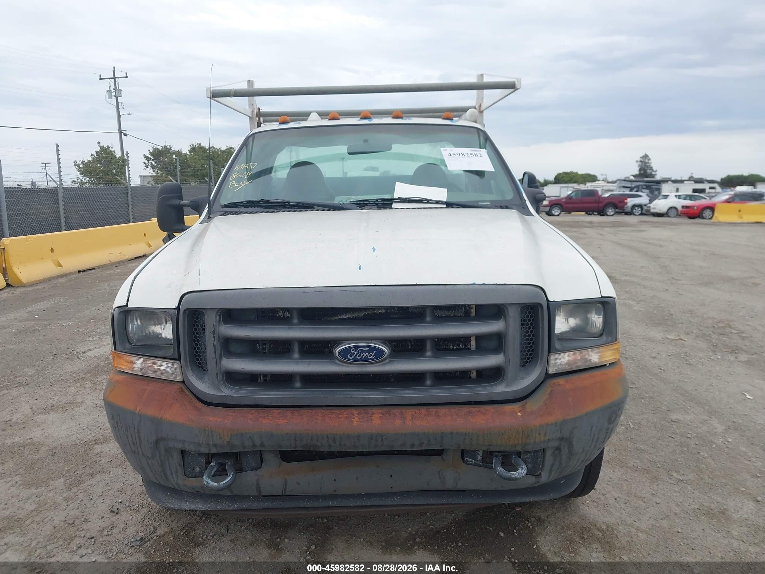 2003 Ford F-350 Xl/xlt White vin: 1FDSF34S33EC95599