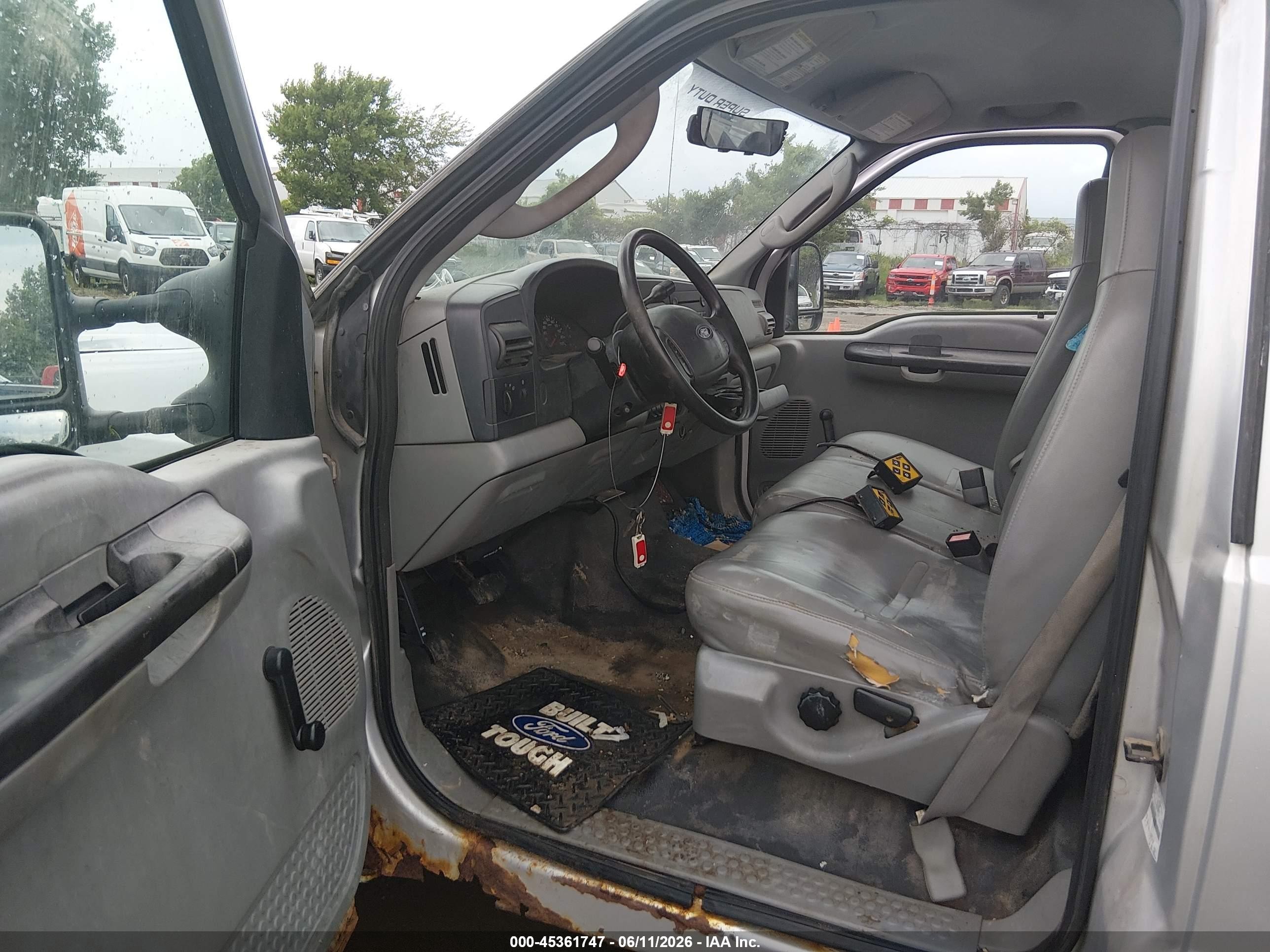 2006 Ford F-350 Chassis Xl/xlt Silver vin: 1FDSF35536EB48924