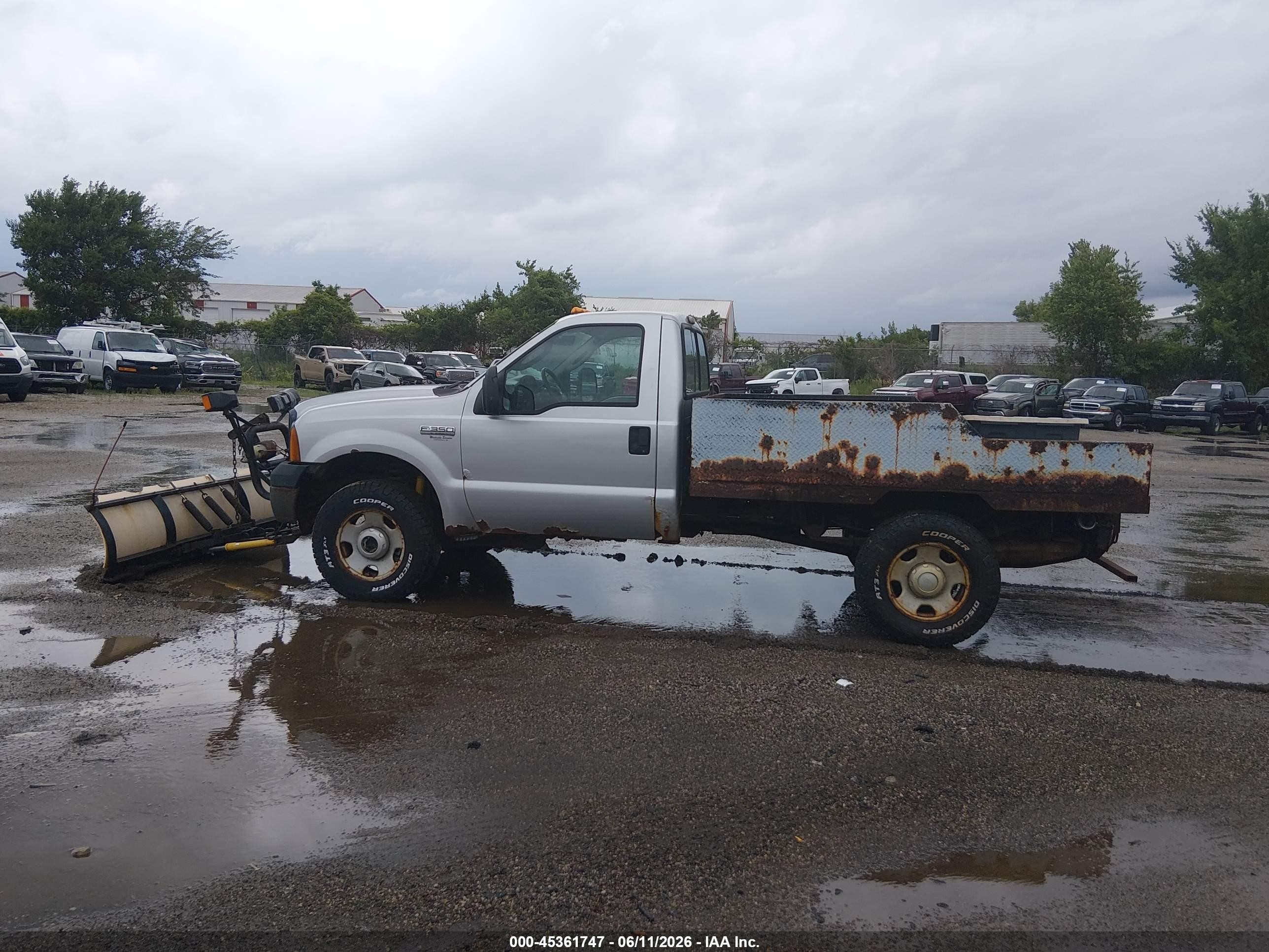 2006 Ford F-350 Chassis Xl/xlt Silver vin: 1FDSF35536EB48924