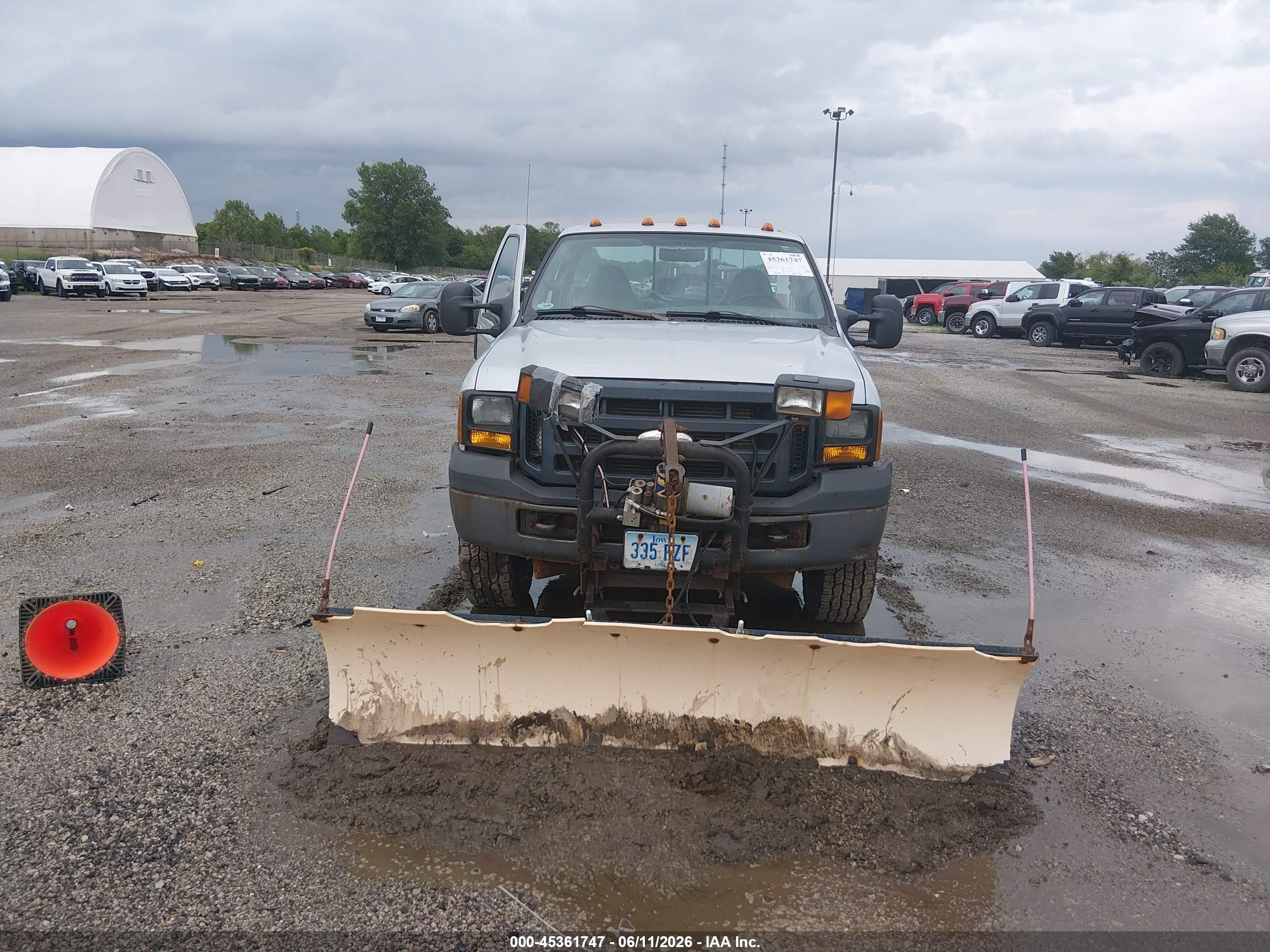 2006 Ford F-350 Chassis Xl/xlt Silver vin: 1FDSF35536EB48924
