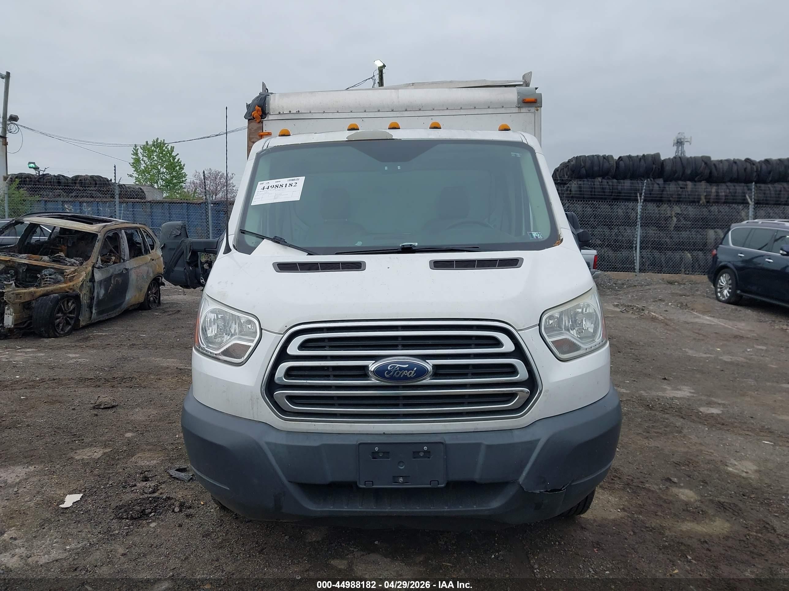 2015 Ford Transit-350 Cab   White vin: 1FDSF6ZM1FKA92342