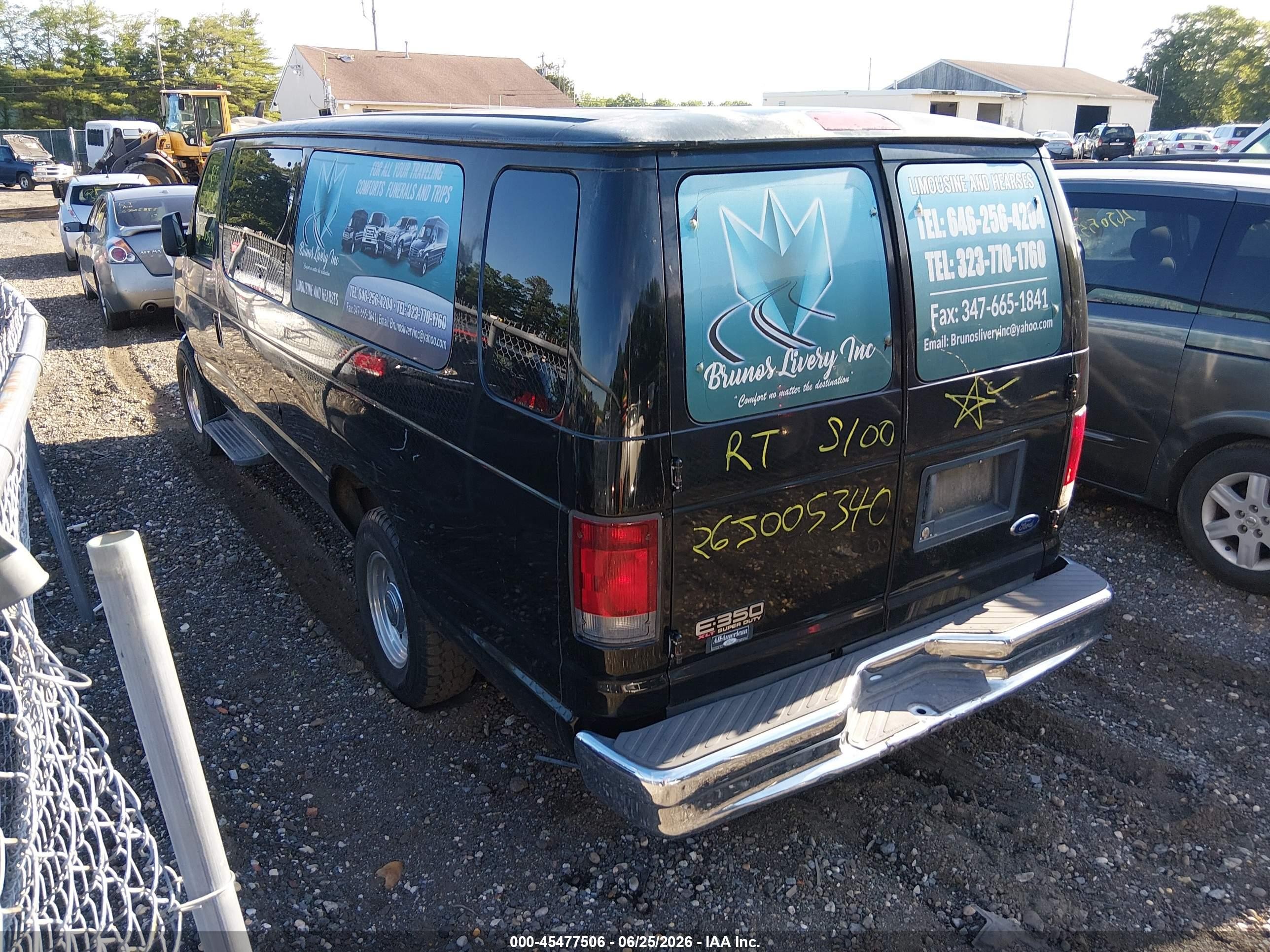 2004 Ford E-350 Super Duty Xl/xlt Черный vin: 1FDSS31L14HA92669