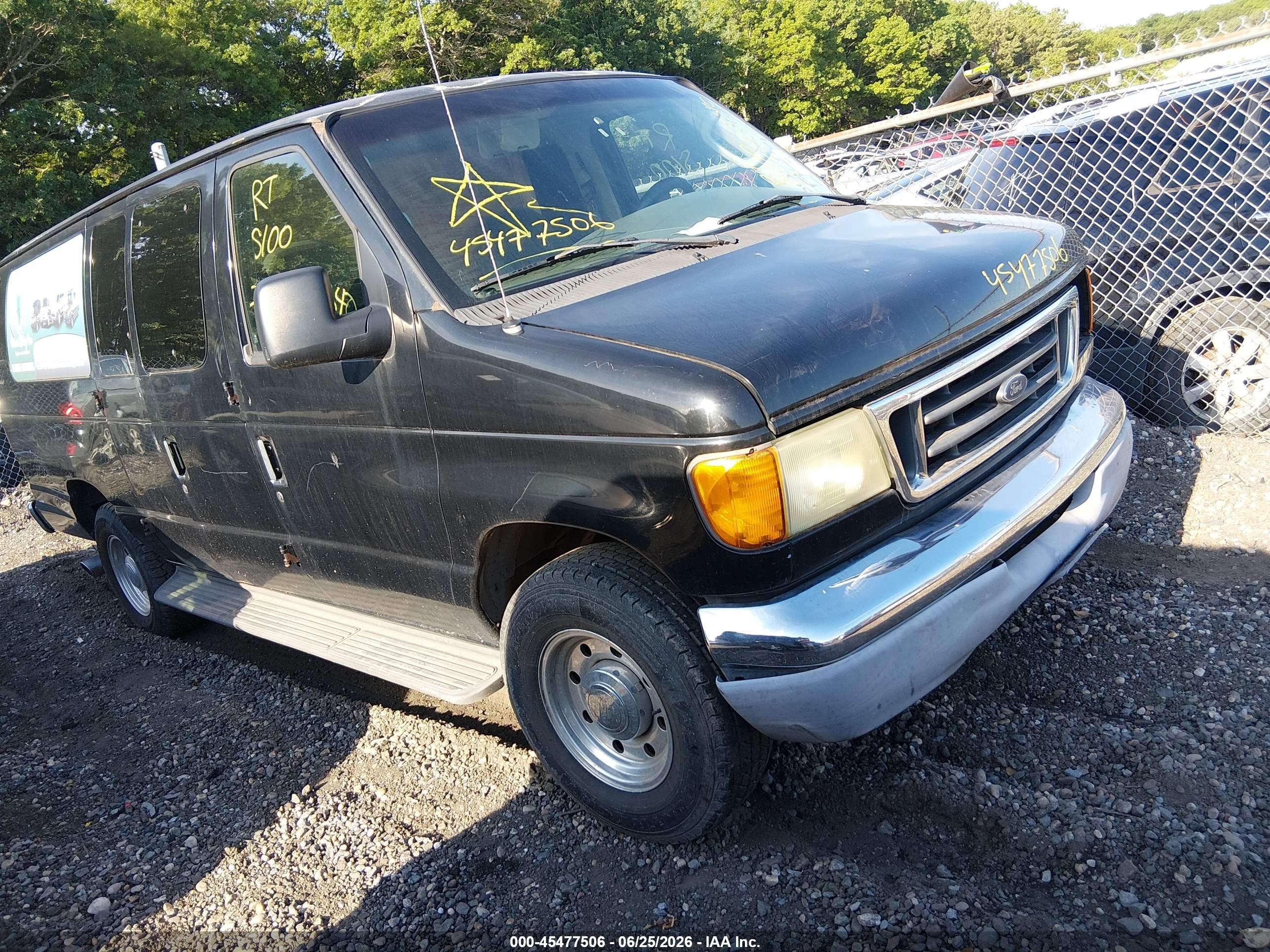 2004 Ford E-350 Super Duty Xl/xlt Черный vin: 1FDSS31L14HA92669