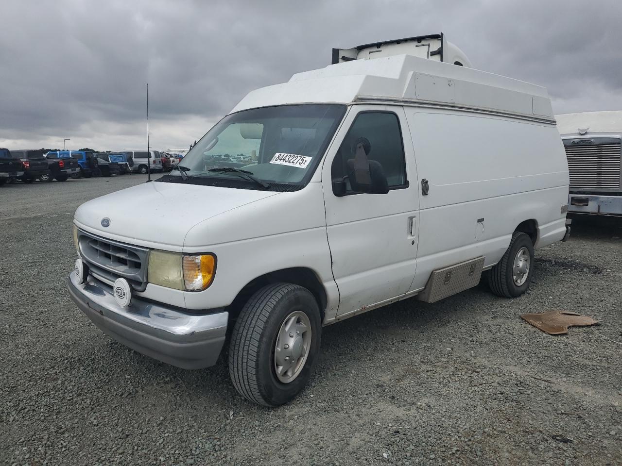 2001 Ford Econoline E350 Super Duty Van White vin: 1FDSS34FX1HB47119