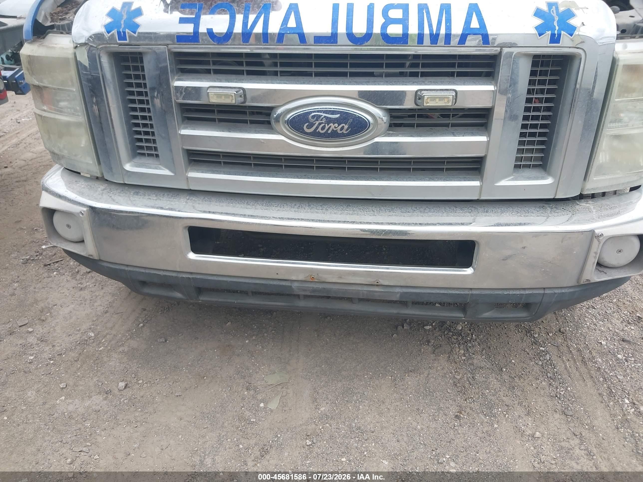 2009 Ford E-350 Super Duty Commercial Белый vin: 1FDSS34P99DA75177