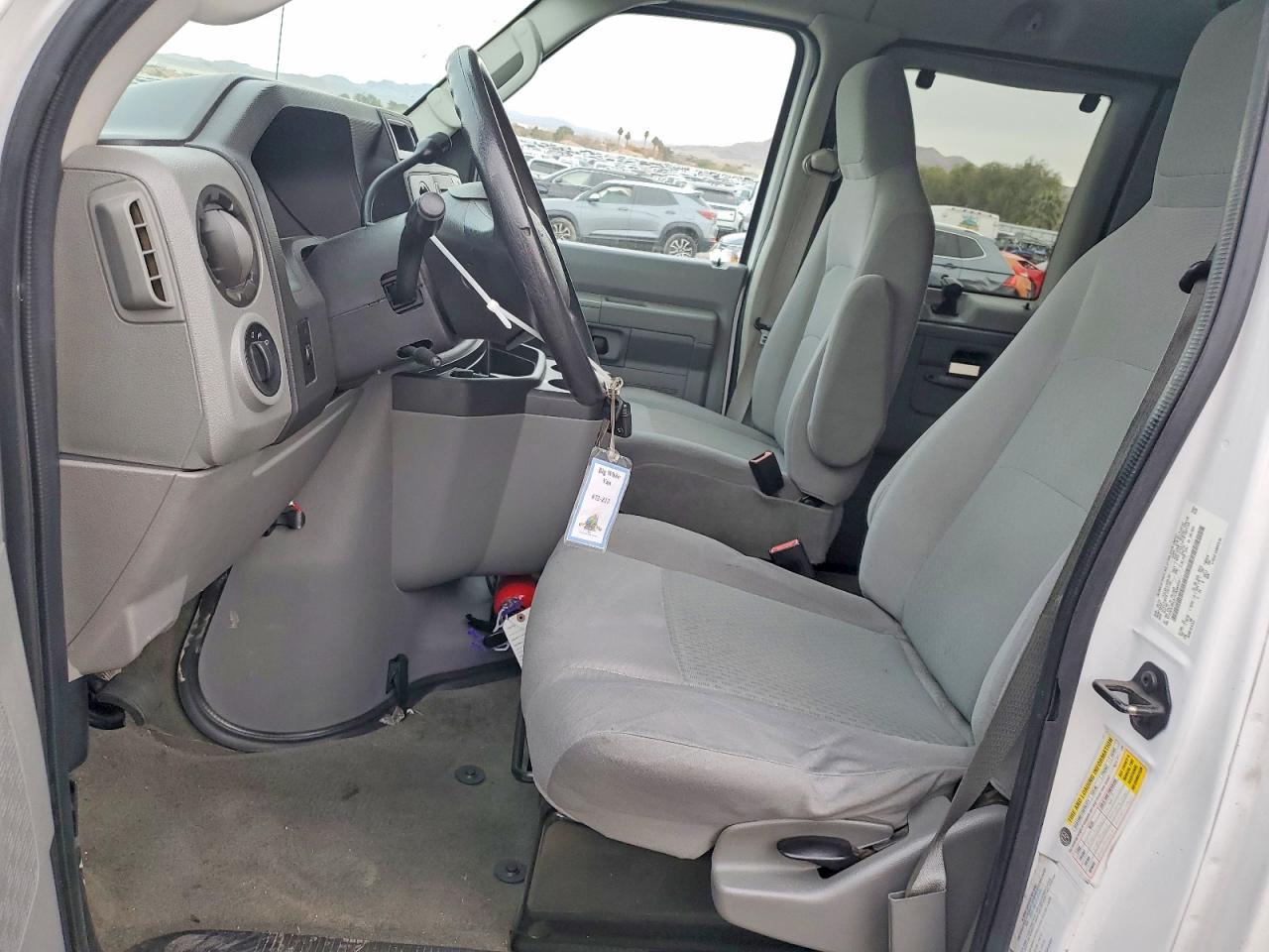 2012 Ford Econoline E350 Super Duty Wagon White vin: 1FDSS3BL6CDA48459