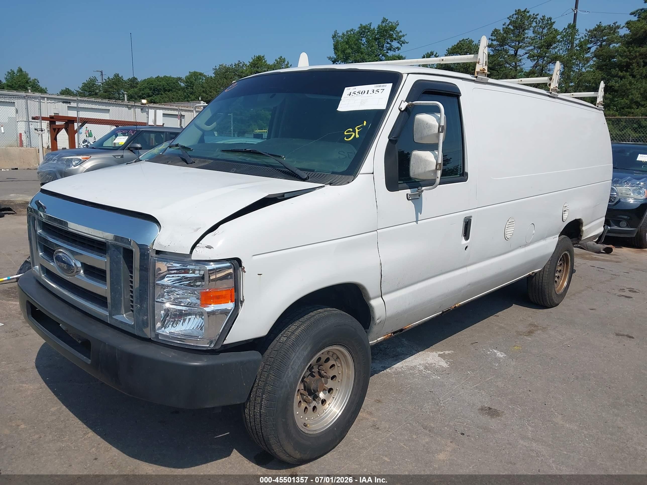 2011 Ford E-350 Super Duty Commercial/recreational White vin: 1FDSS3EL1BDA32955