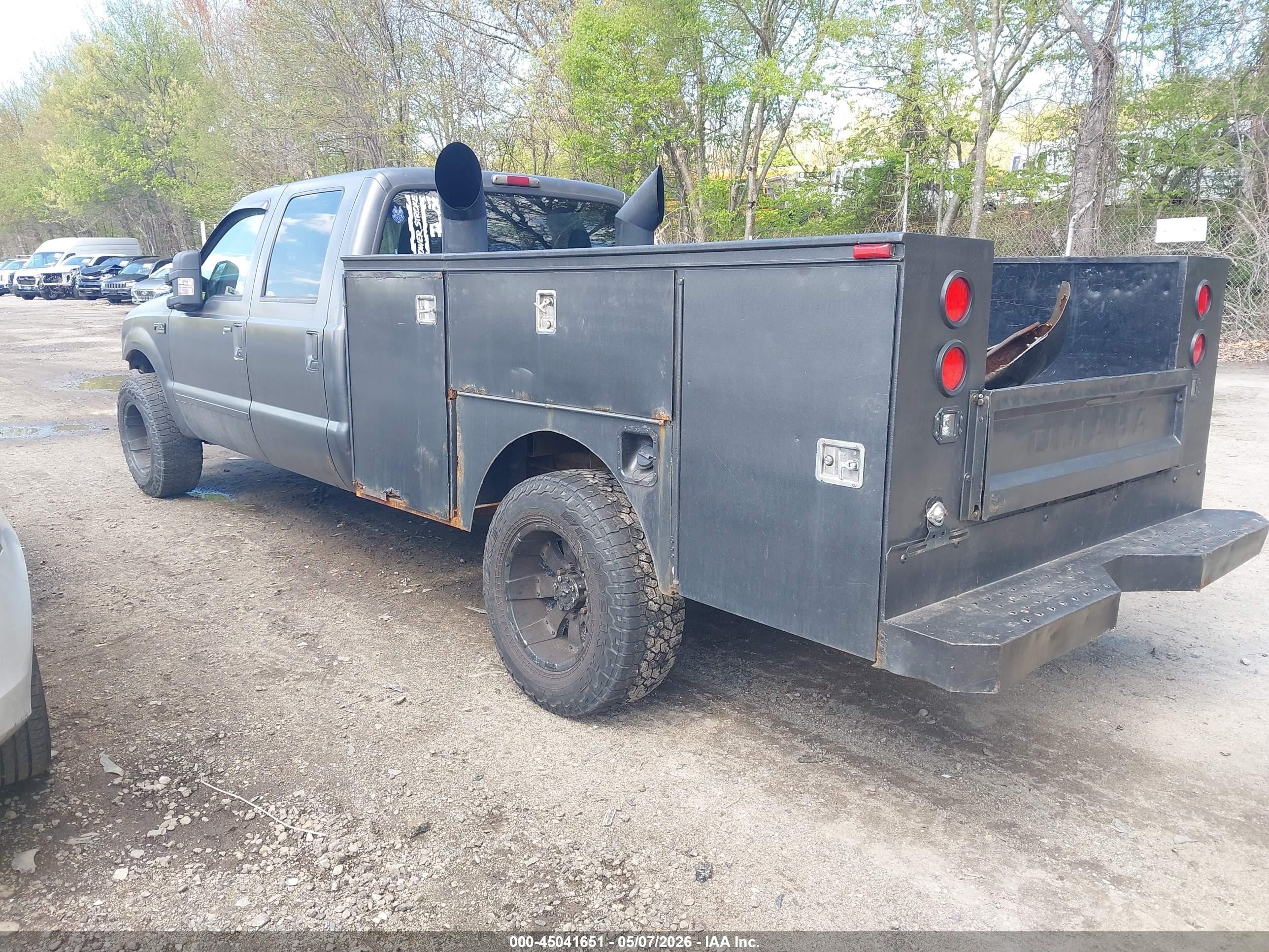 2002 Ford F-350 Lariat/xl/xlt Gray vin: 1FDSW34FX2EA63356