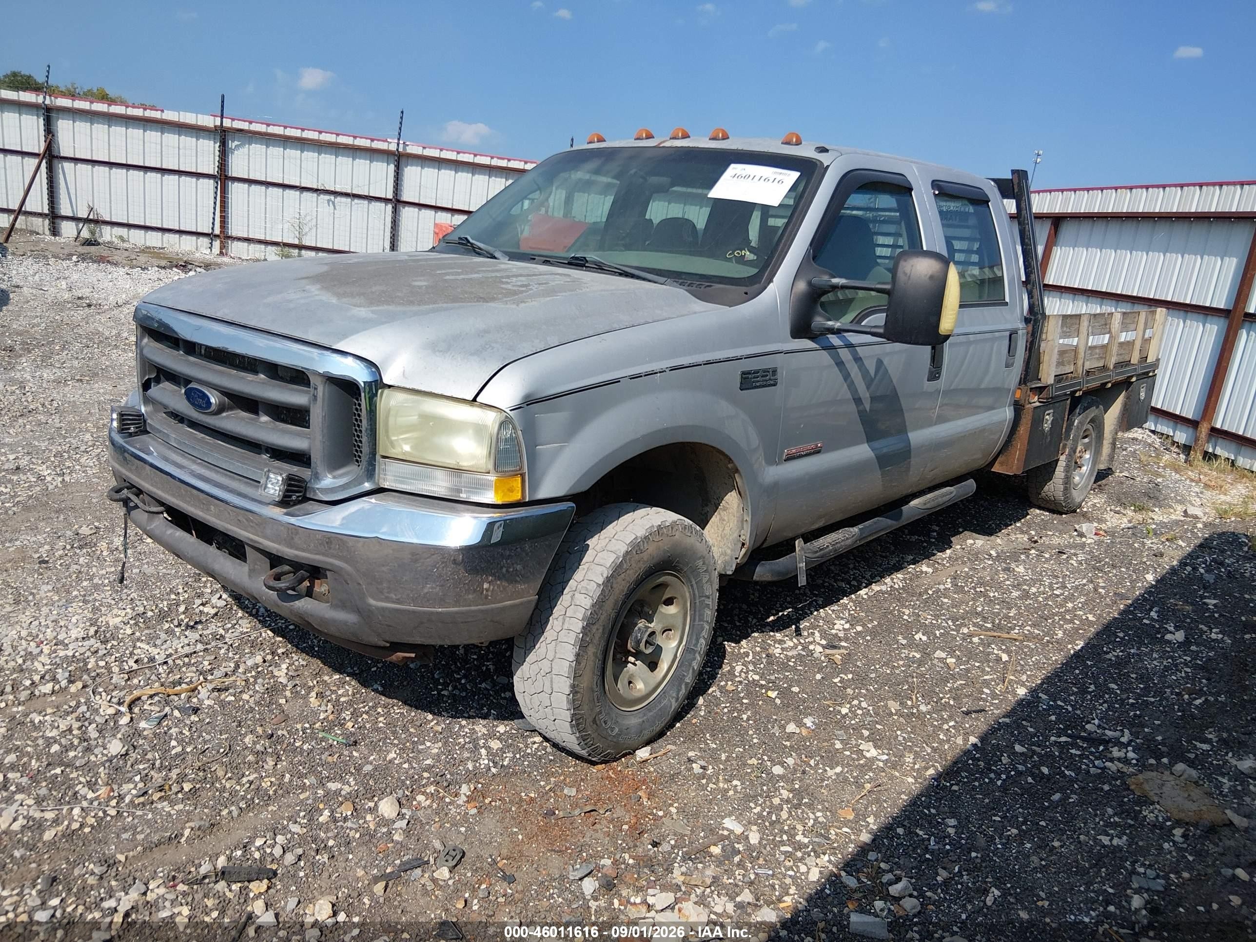 2004 Ford F-350 Lariat/xl/xlt Silver vin: 1FDSW35P94EB42298