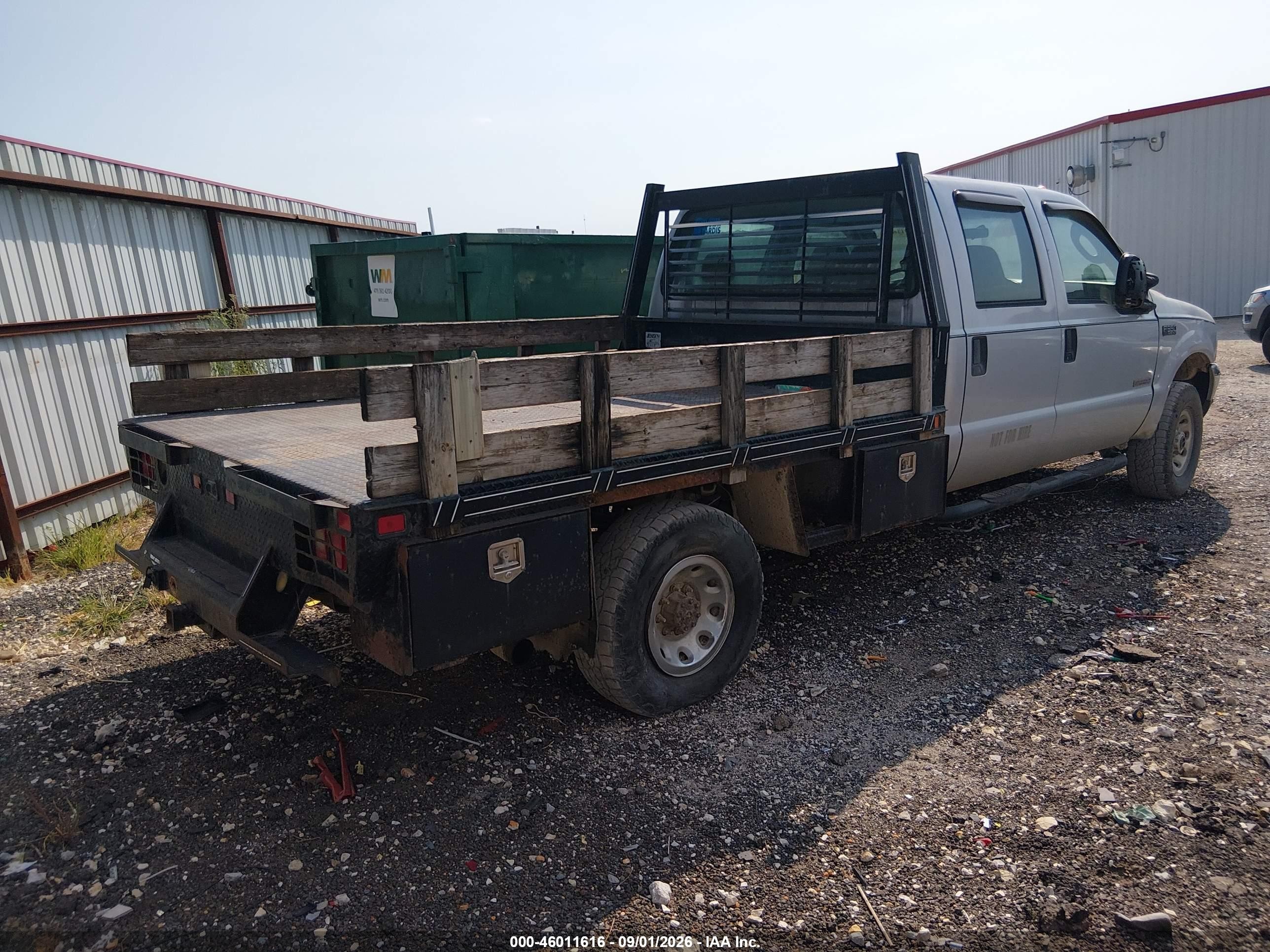 2004 Ford F-350 Lariat/xl/xlt Silver vin: 1FDSW35P94EB42298