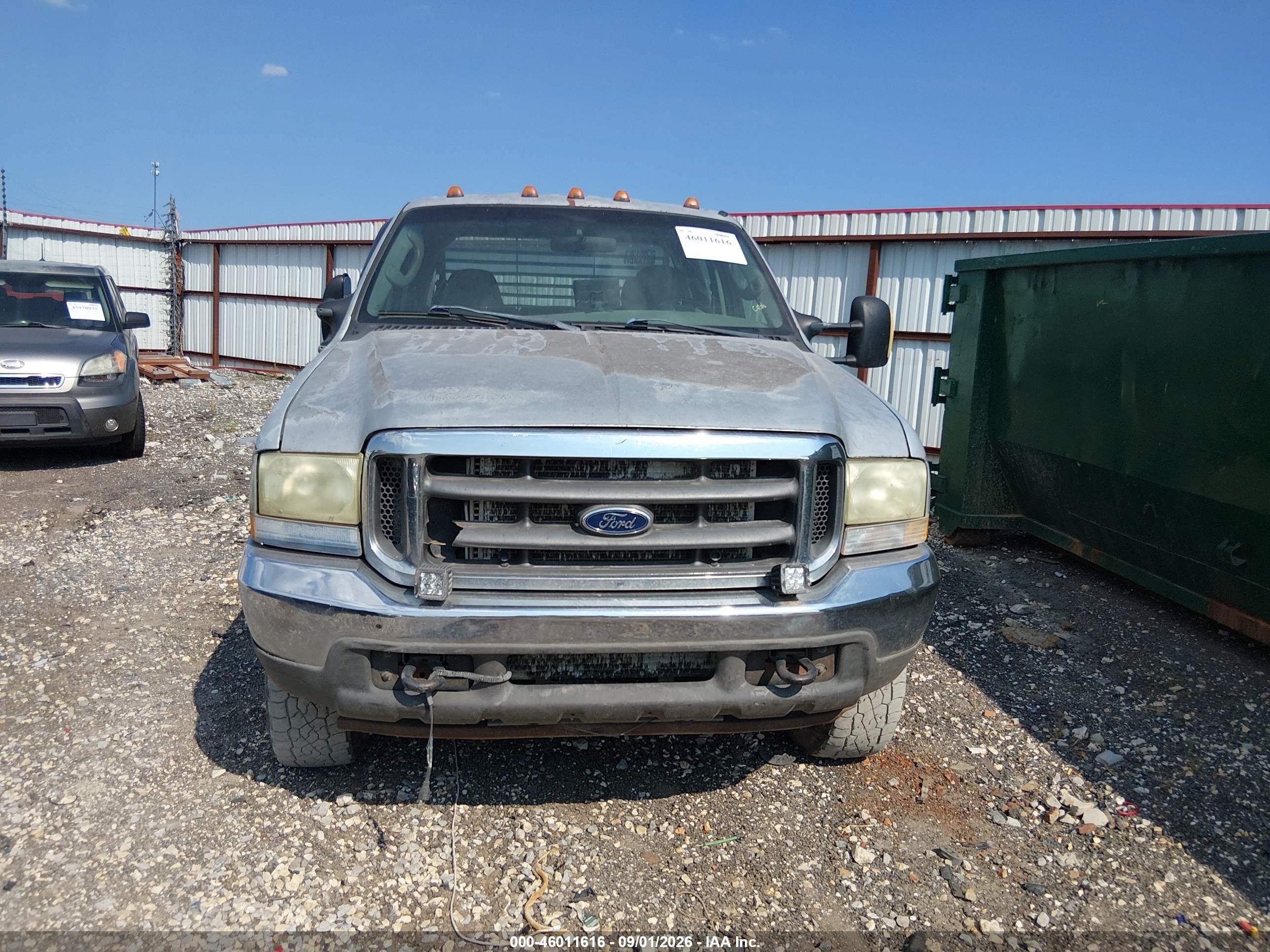 2004 Ford F-350 Lariat/xl/xlt Silver vin: 1FDSW35P94EB42298