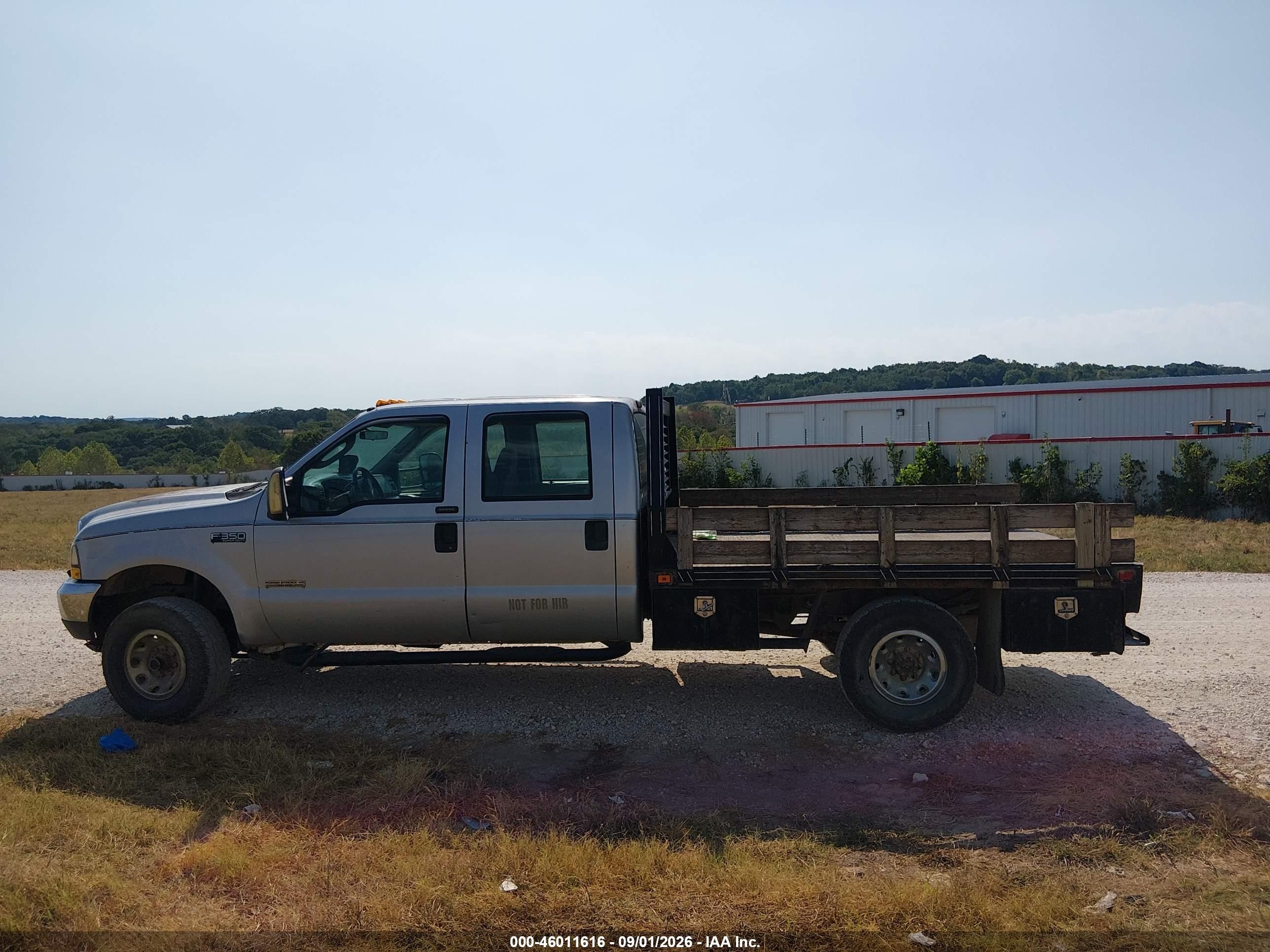 2004 Ford F-350 Lariat/xl/xlt Silver vin: 1FDSW35P94EB42298