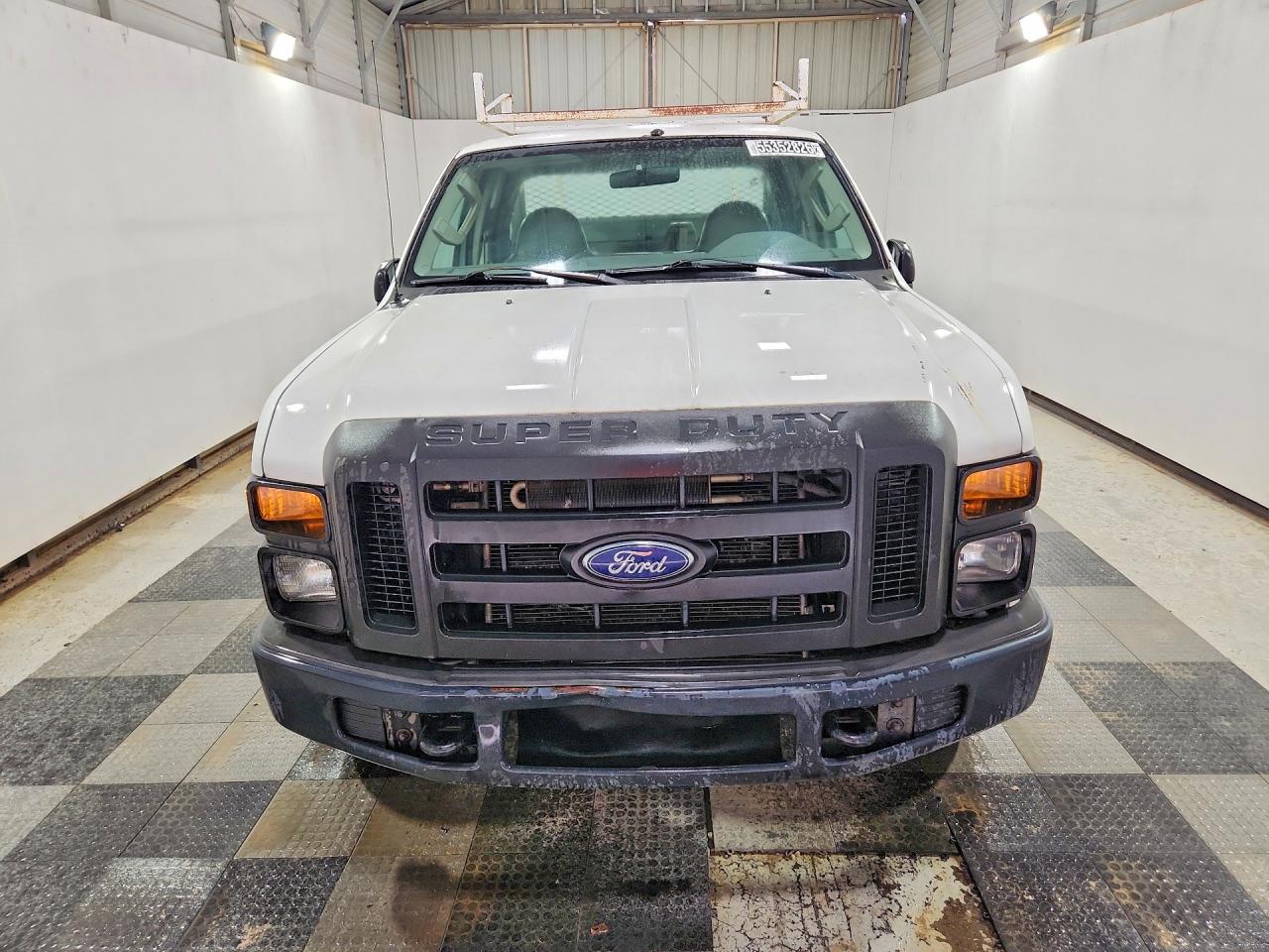 2008 Ford F250 Super Duty White vin: 1FDSX20578EB98629