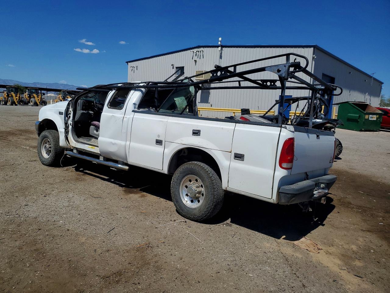 2003 Ford F350 Srw Super Duty White vin: 1FDSX31P63EC66353