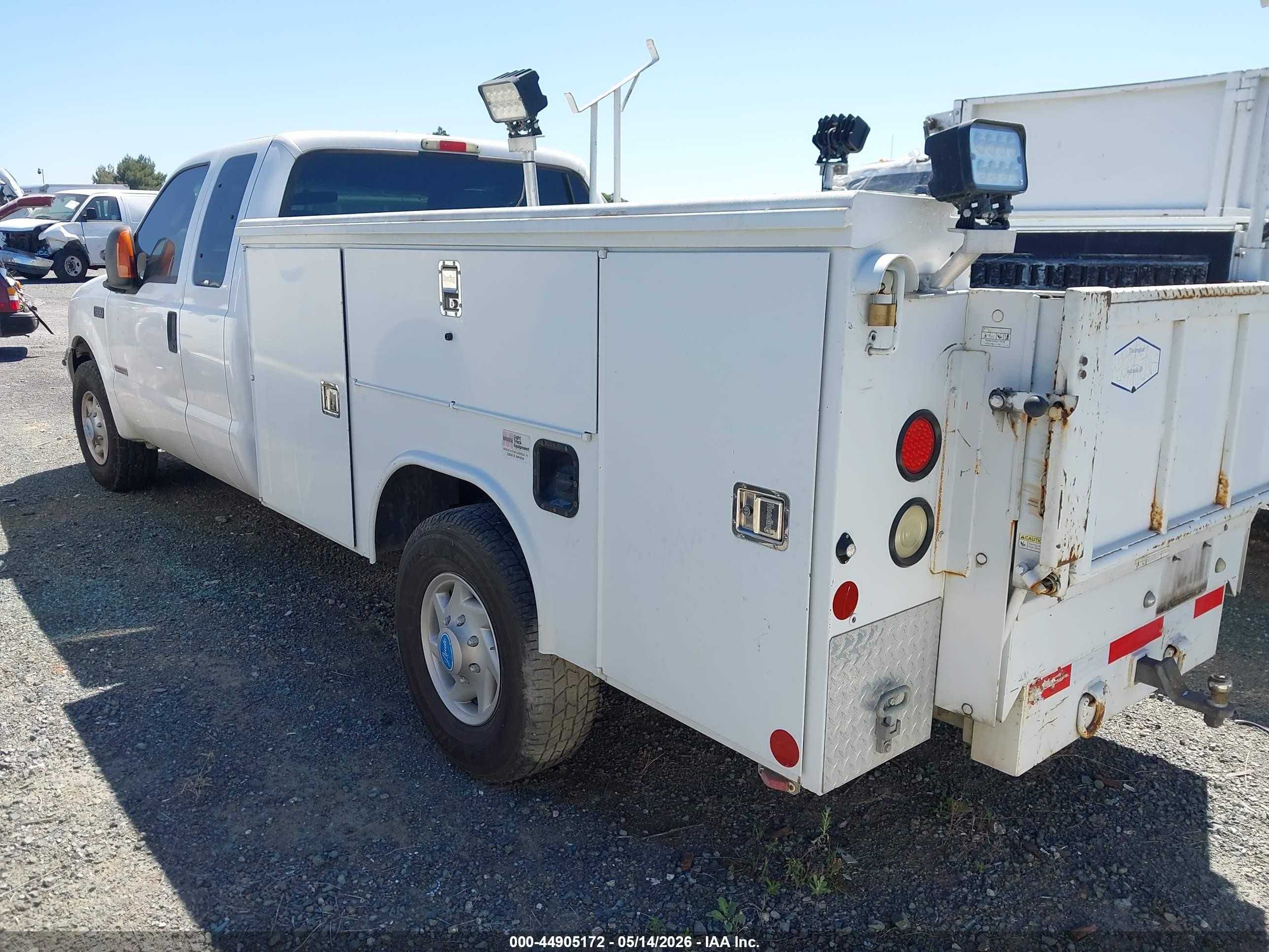 2003 Ford F-350 Lariat/xl/xlt White vin: 1FDSX34P23EC07392
