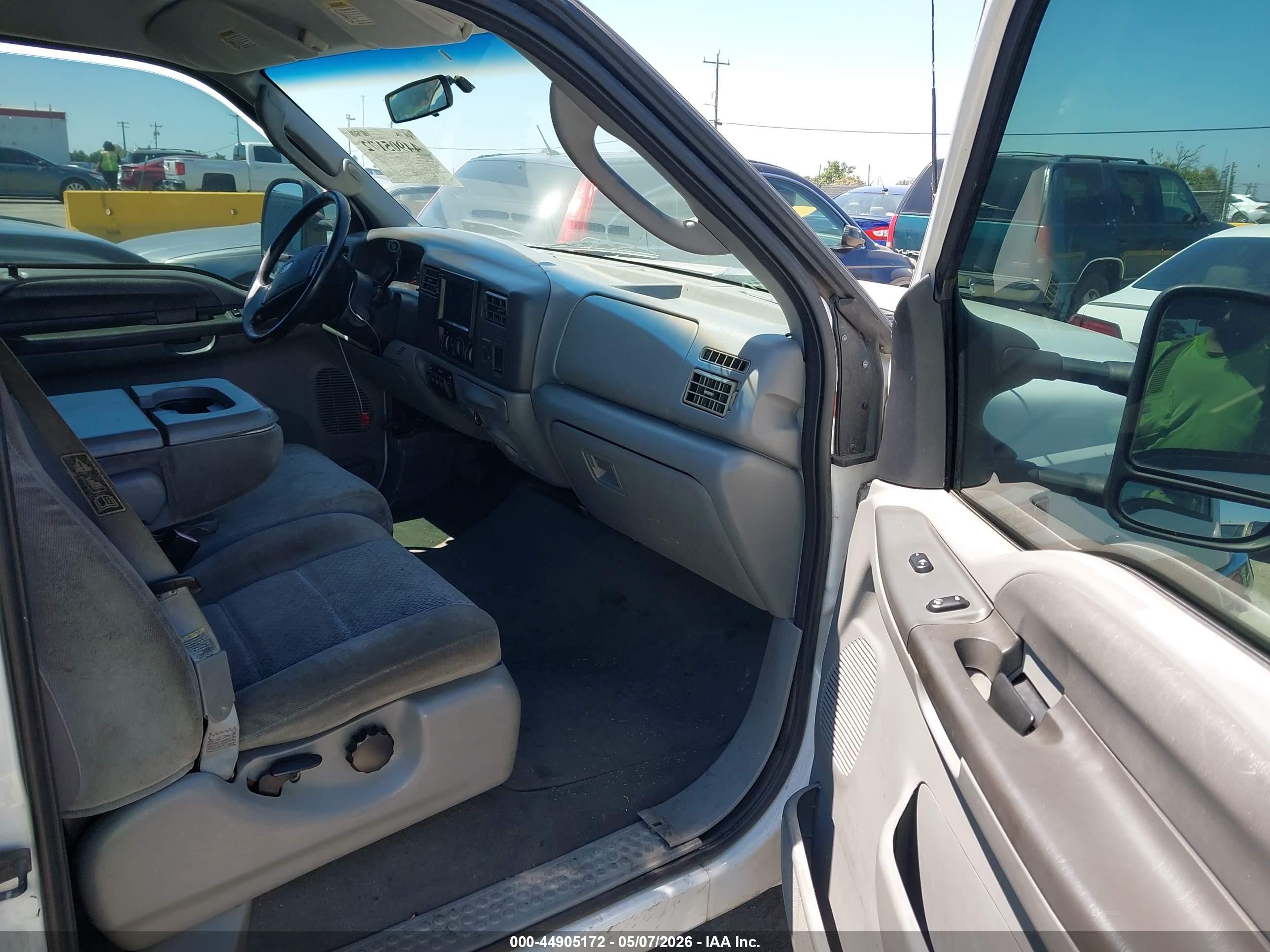 2003 Ford F-350 Lariat/xl/xlt White vin: 1FDSX34P23EC07392