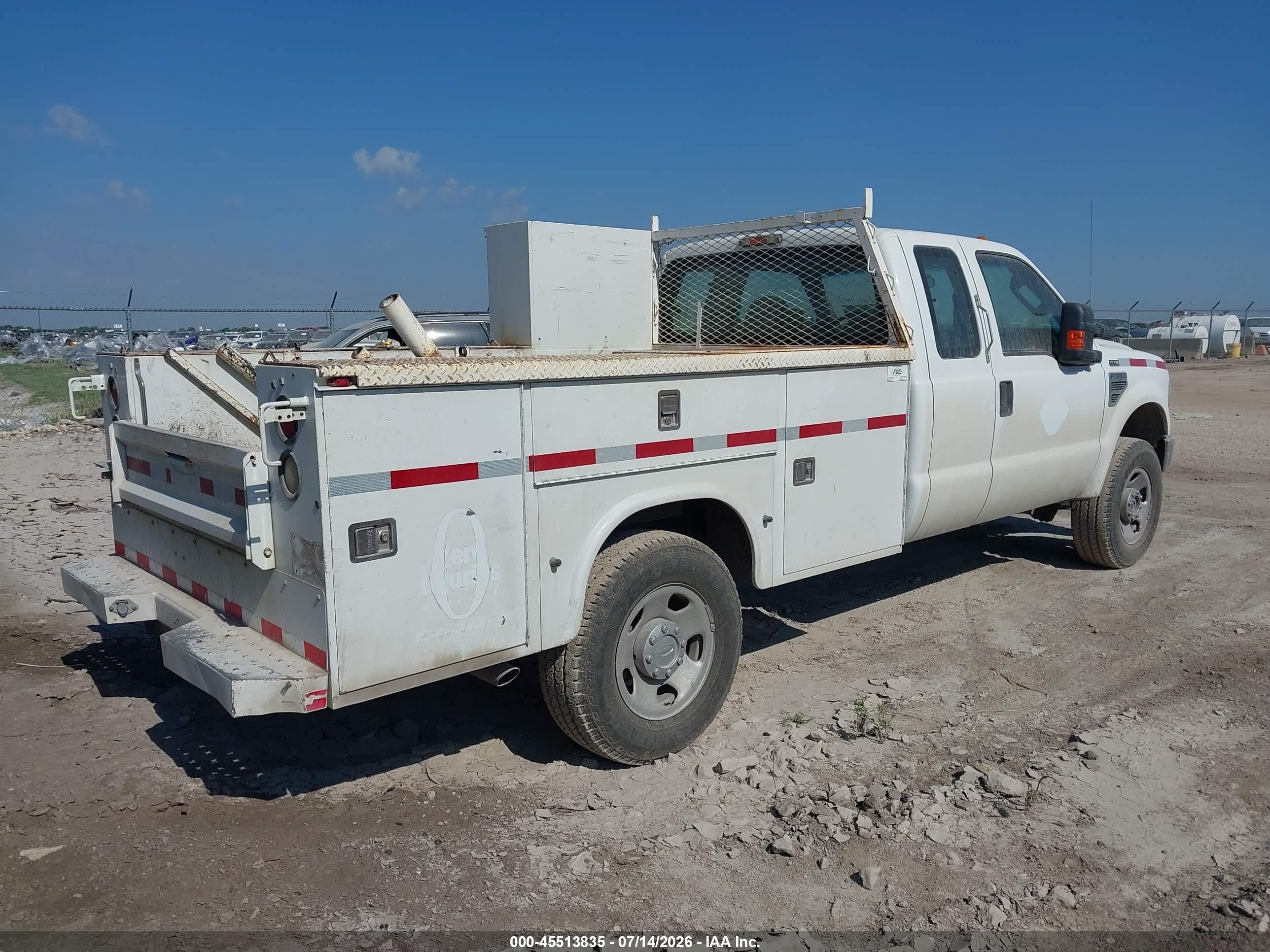2009 Ford F-350 Chassis Lariat/xl/xlt Белый vin: 1FDSX35519EA35751