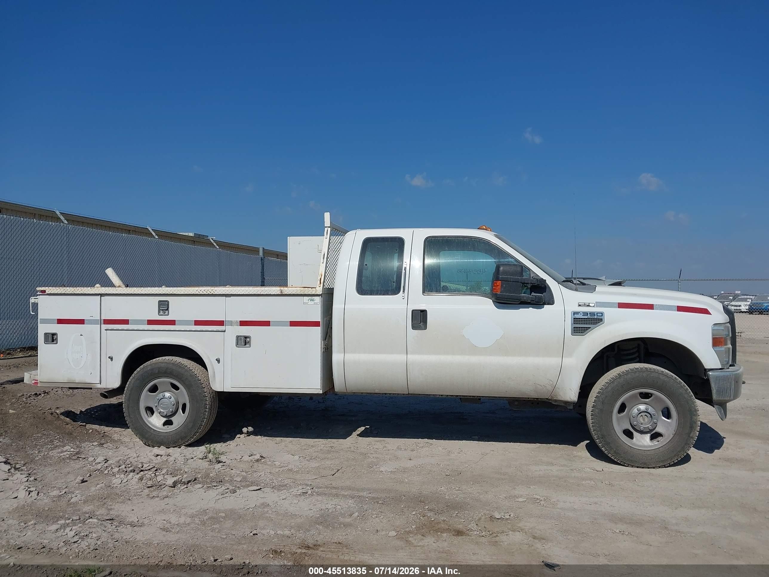 2009 Ford F-350 Chassis Lariat/xl/xlt Белый vin: 1FDSX35519EA35751