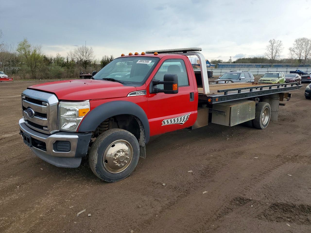 2014 Ford F550 Super Duty Красный vin: 1FDUF5GY0EEA61296