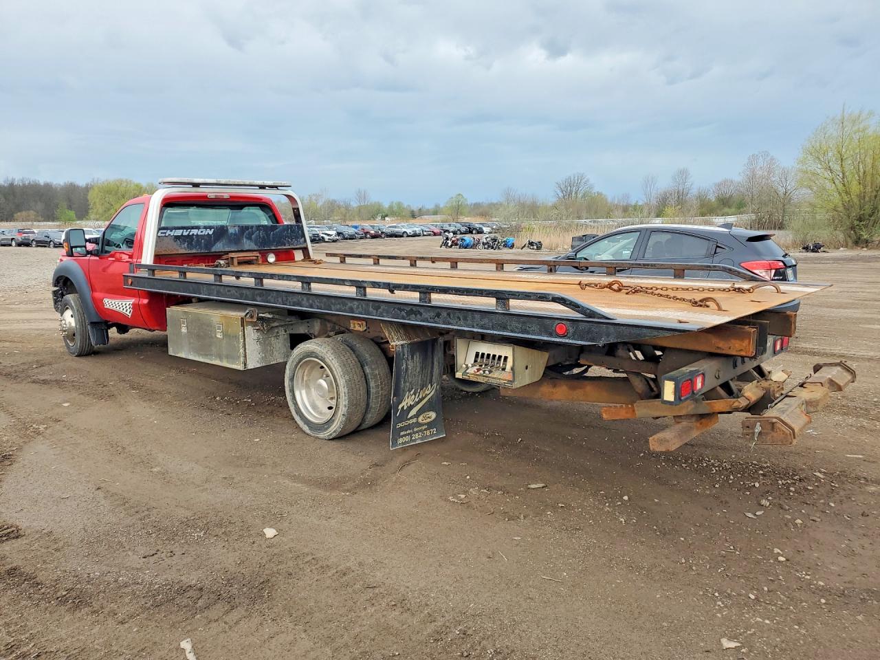 2014 Ford F550 Super Duty Красный vin: 1FDUF5GY0EEA61296