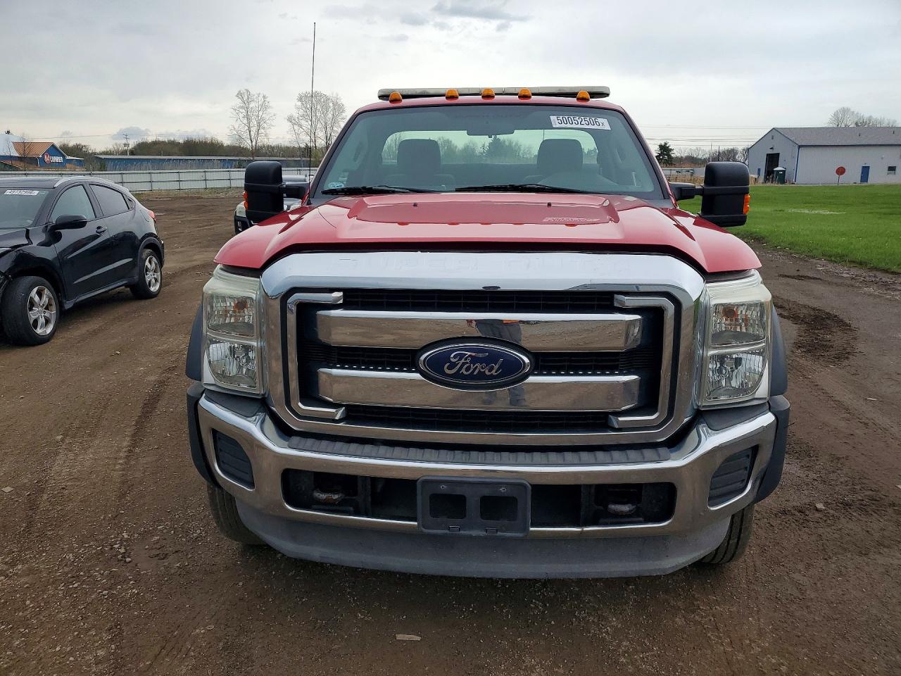2014 Ford F550 Super Duty Красный vin: 1FDUF5GY0EEA61296