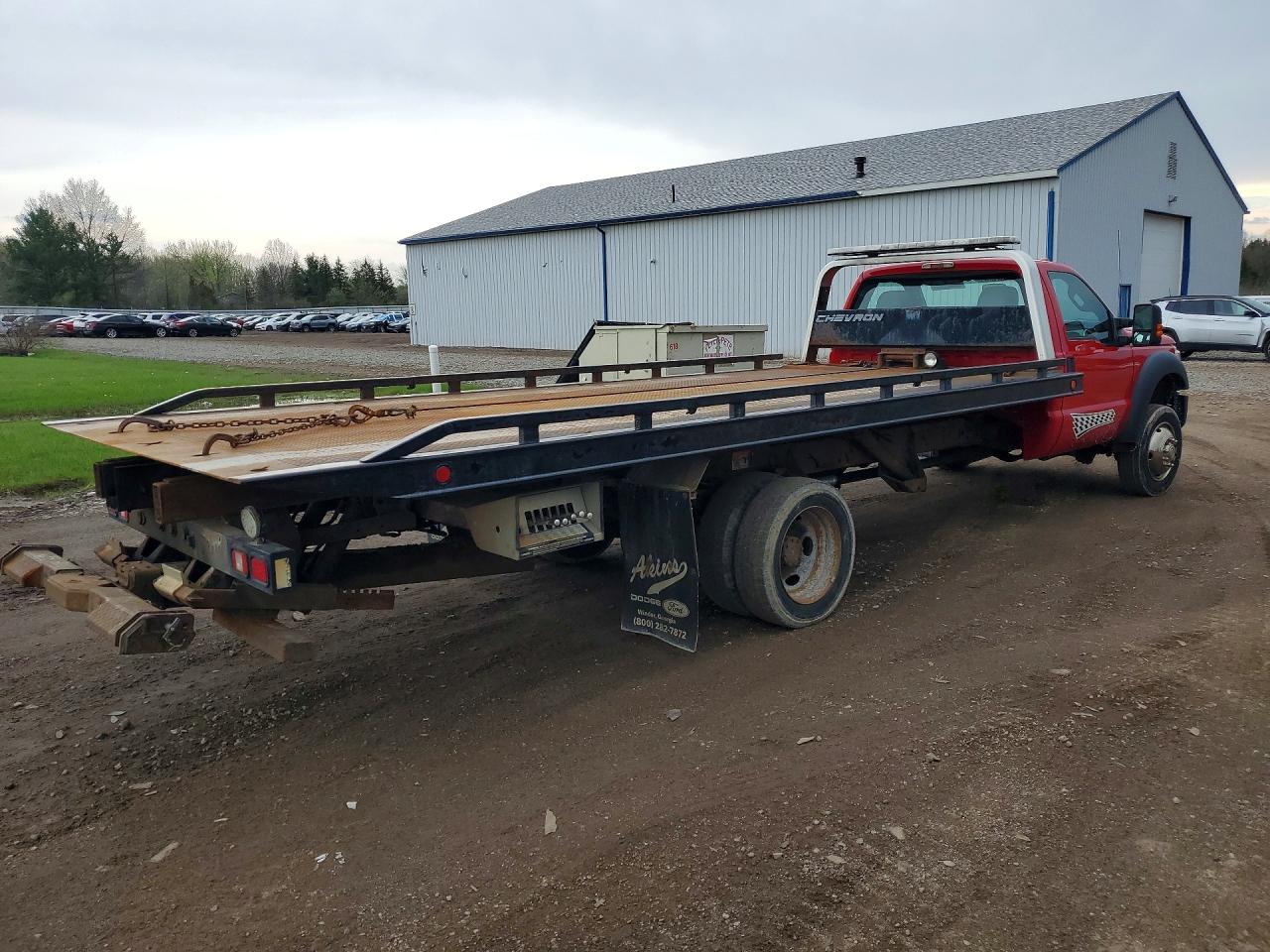 2014 Ford F550 Super Duty Красный vin: 1FDUF5GY0EEA61296