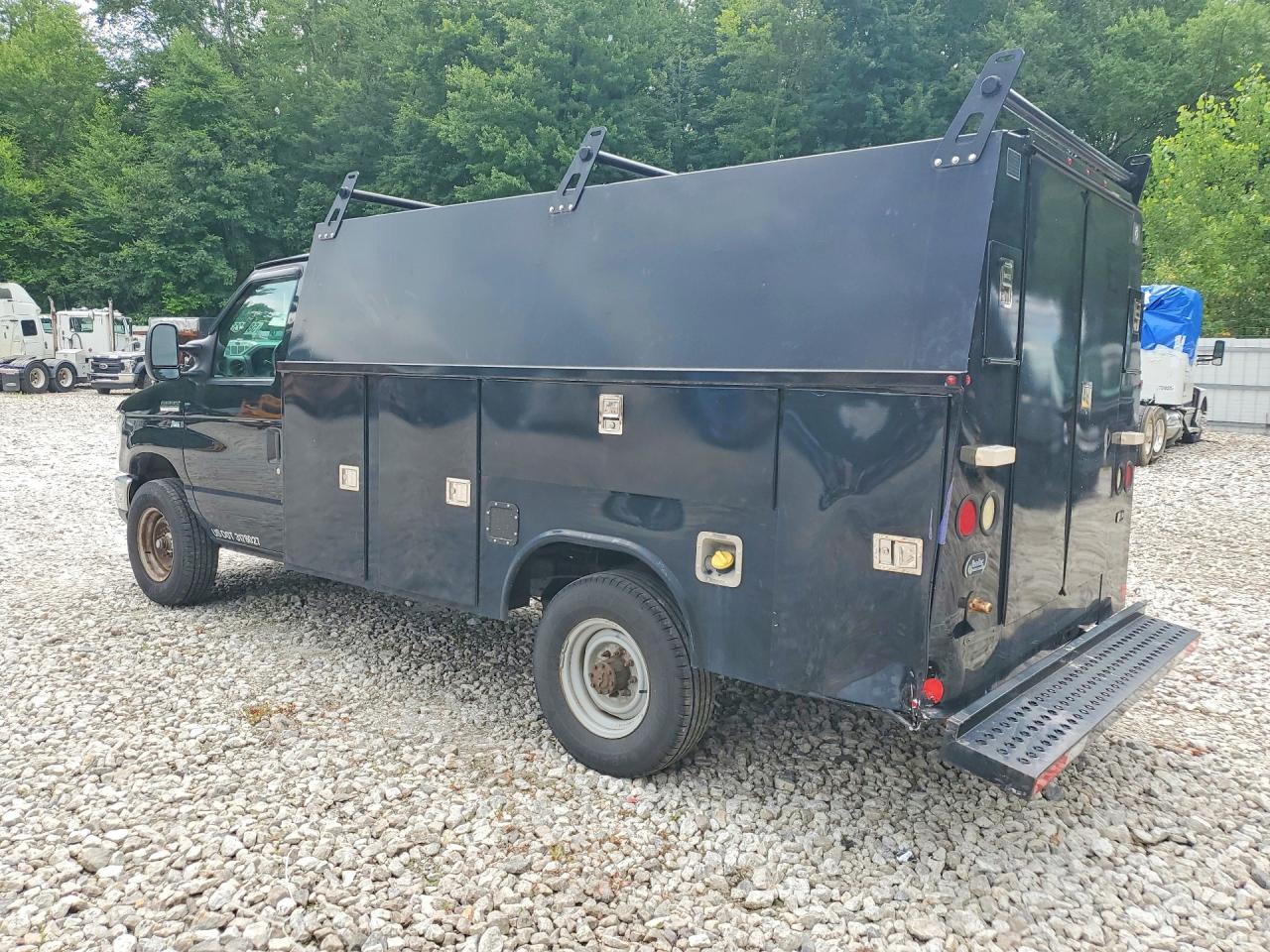 2015 Ford Econoline E350 Super Duty Cutaway Van Black vin: 1FDWE3FL4FDA12521