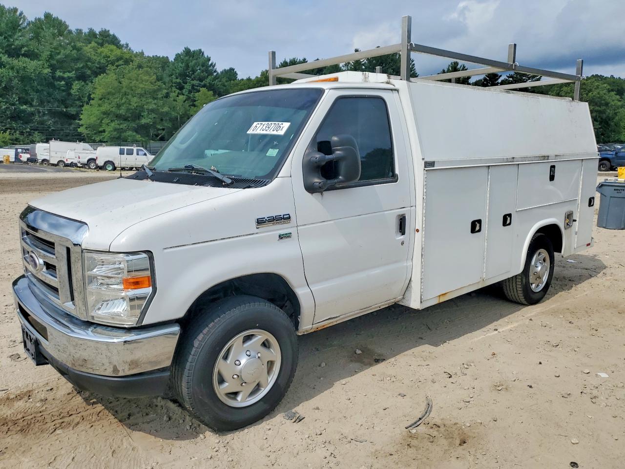 2016 Ford Econoline E350 Super Duty Cutaway Van White vin: 1FDWE3FL7GDC27652