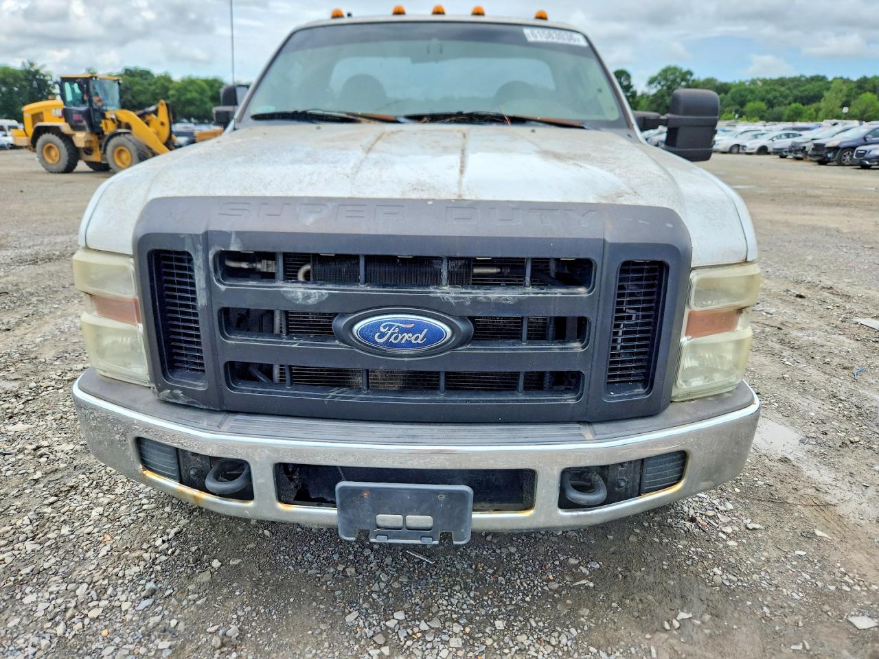 2010 Ford F350 Super Duty White vin: 1FDWF3E58AEA60008