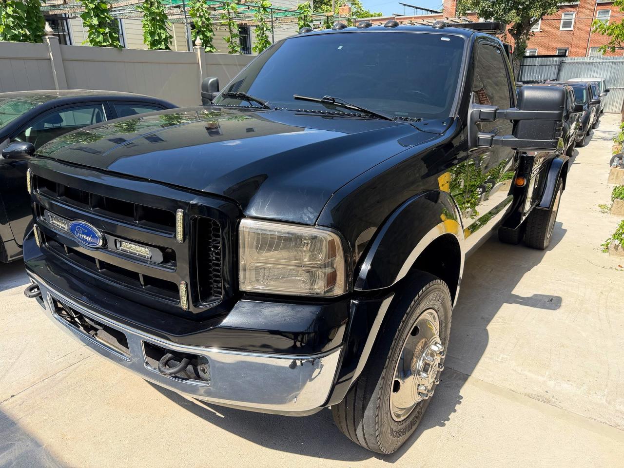 2006 Ford F450 Super Duty Black vin: 1FDXF46P96EB19150