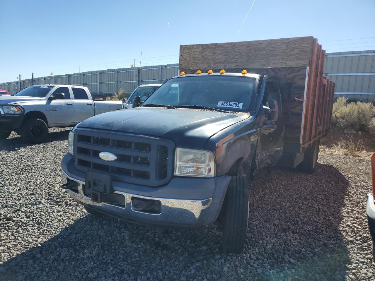 2006 Ford F450 Super Duty Green vin: 1FDXF47P06EA91270