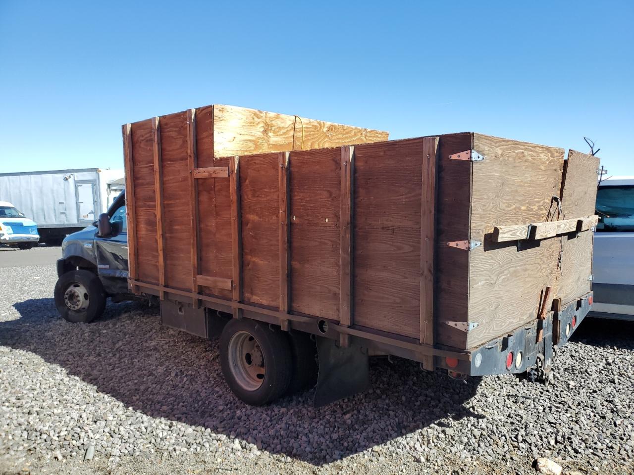 2006 Ford F450 Super Duty Green vin: 1FDXF47P06EA91270