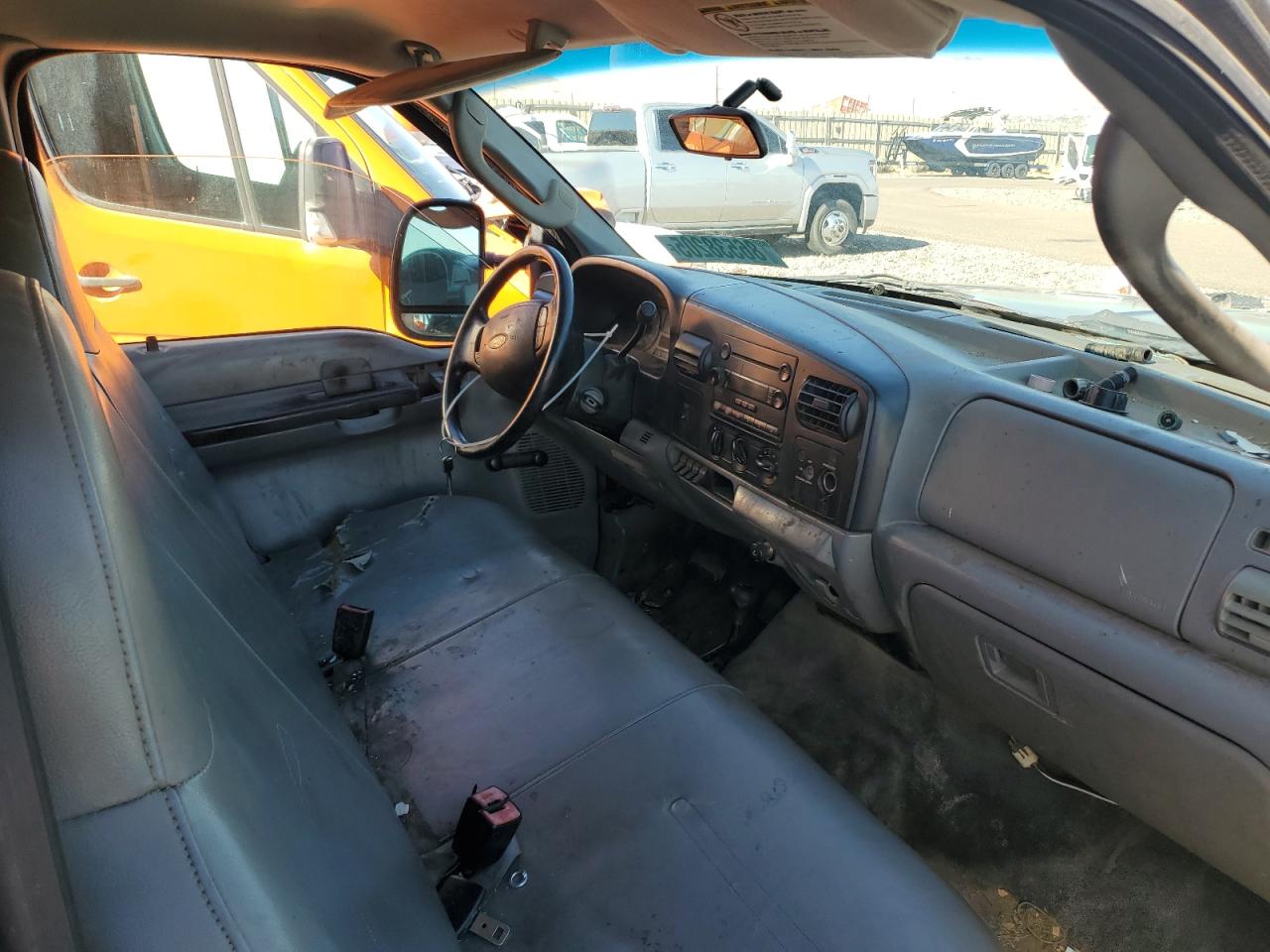 2006 Ford F450 Super Duty Green vin: 1FDXF47P06EA91270