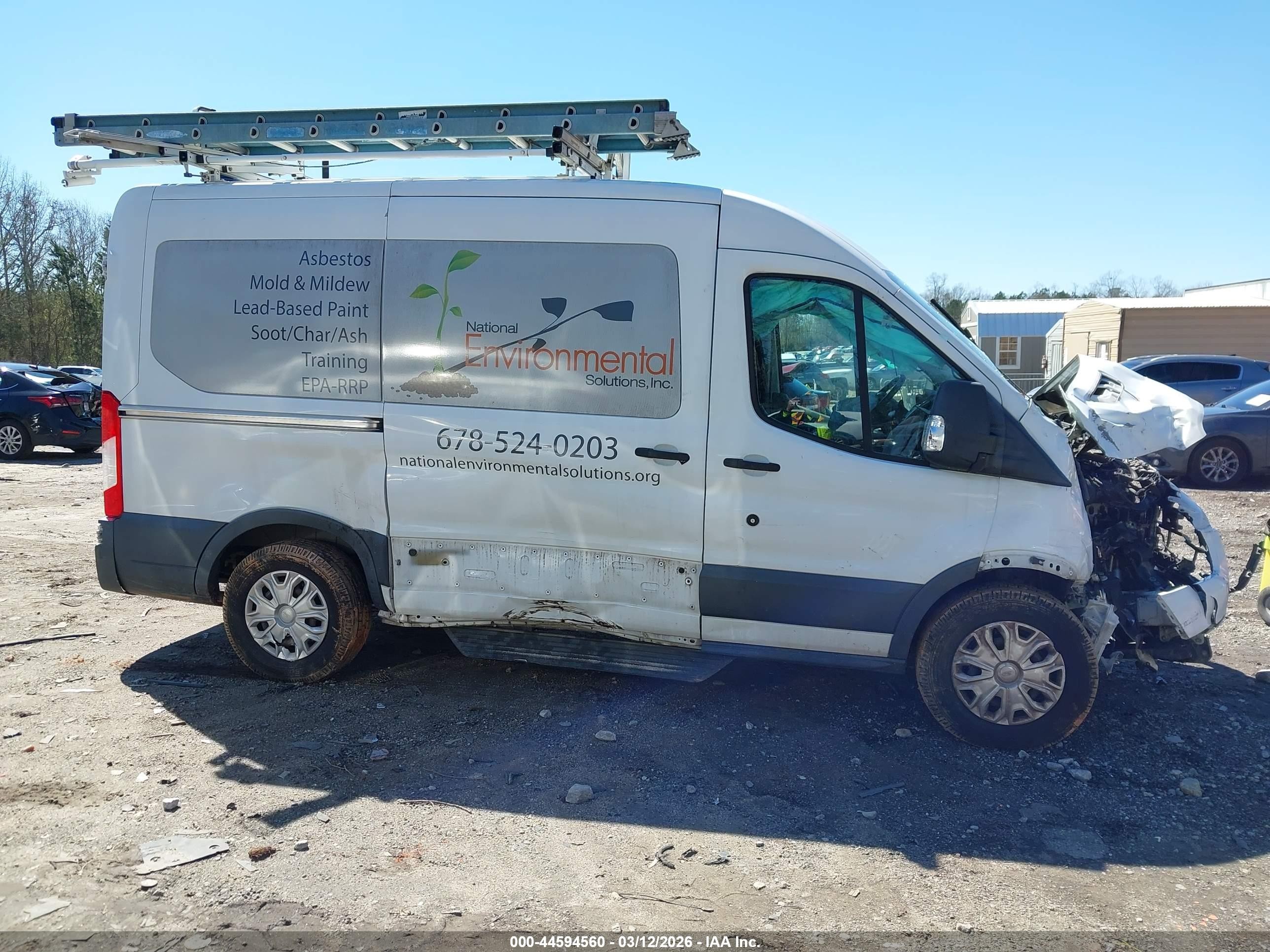 2015 Ford Transit-150 Xlt White vin: 1FDZK1CM1FKB30450
