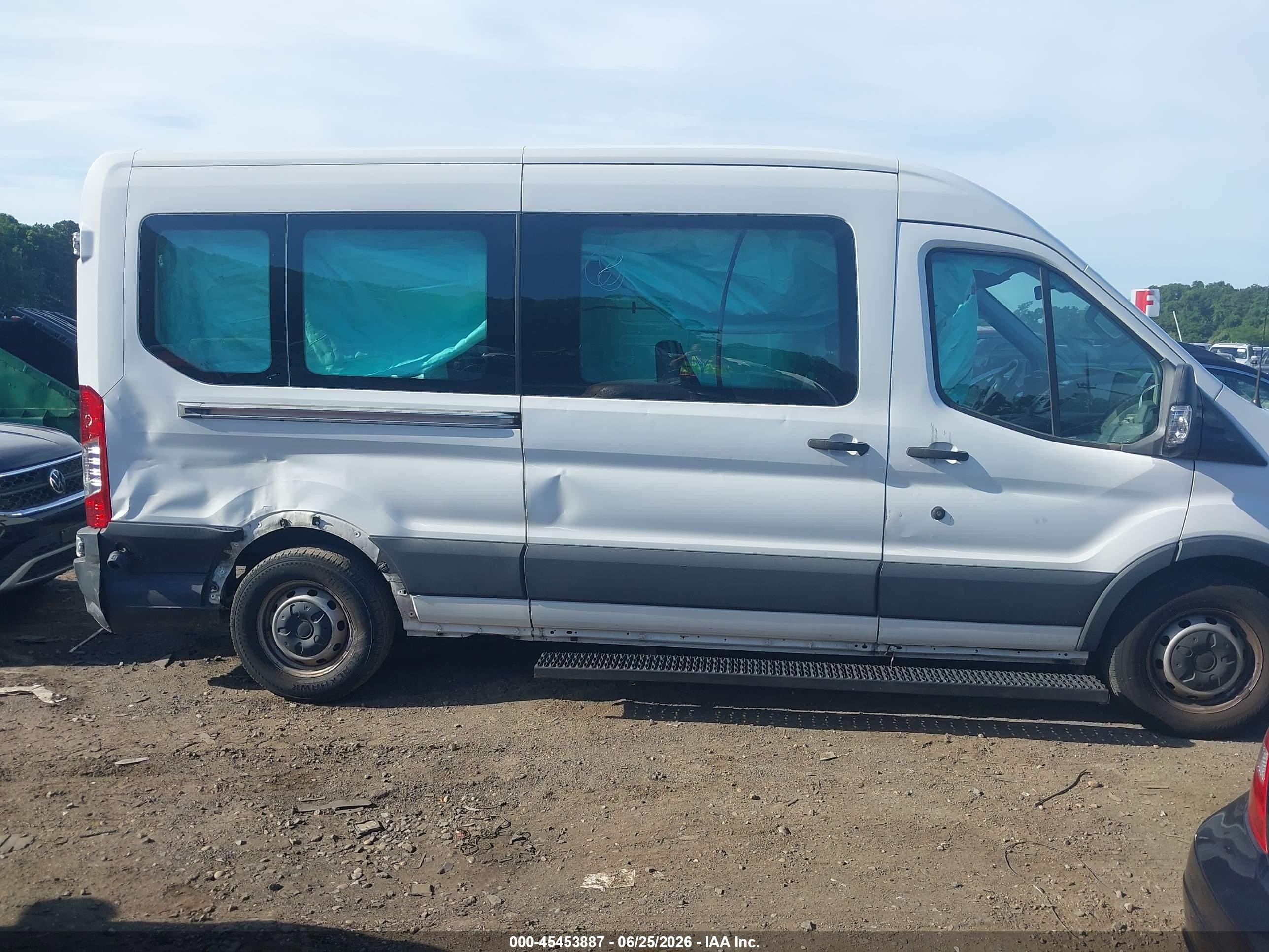 2015 Ford Transit-350 Xl/xlt White vin: 1FDZX2CM6FKB19130