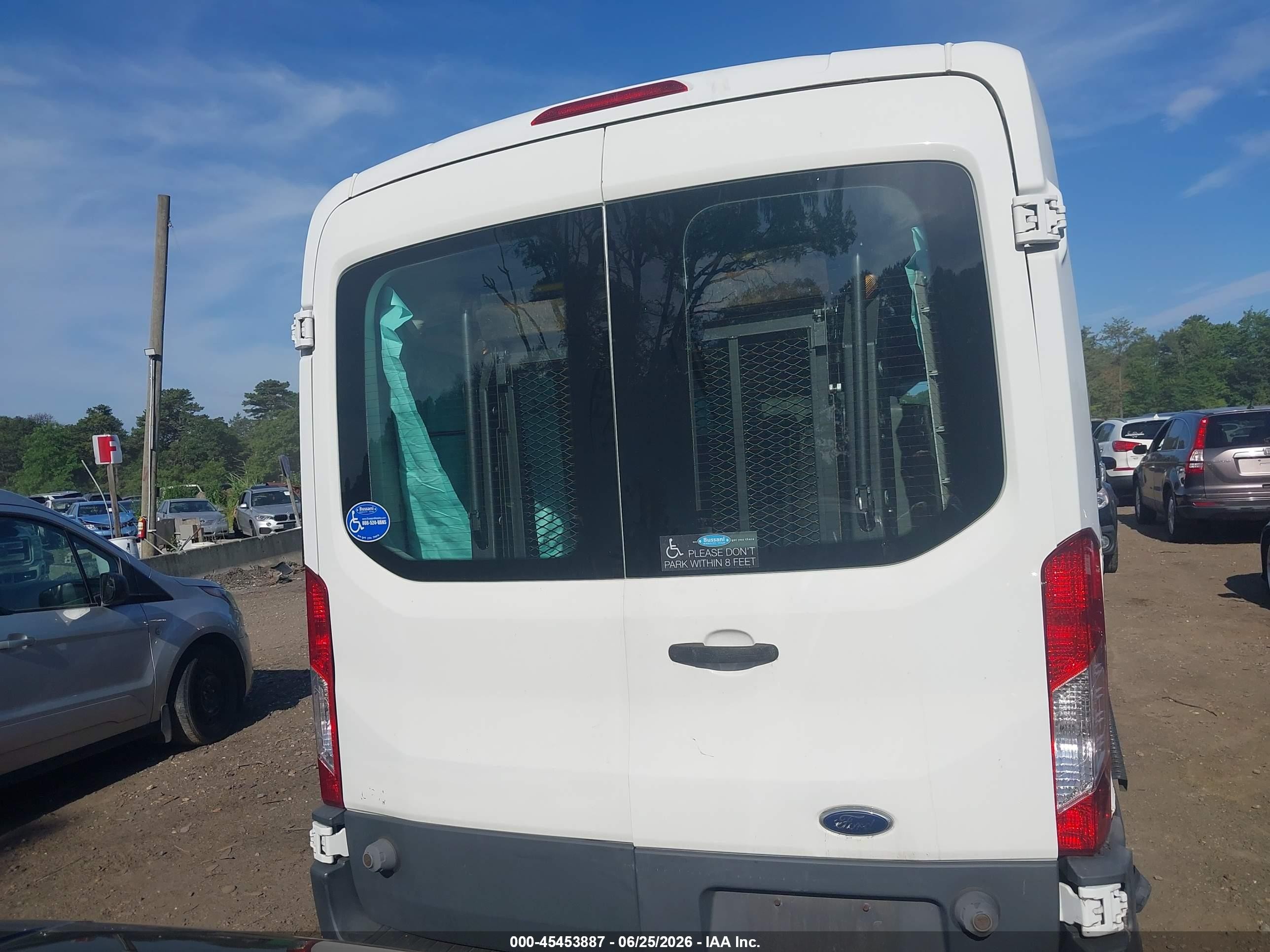 2015 Ford Transit-350 Xl/xlt White vin: 1FDZX2CM6FKB19130