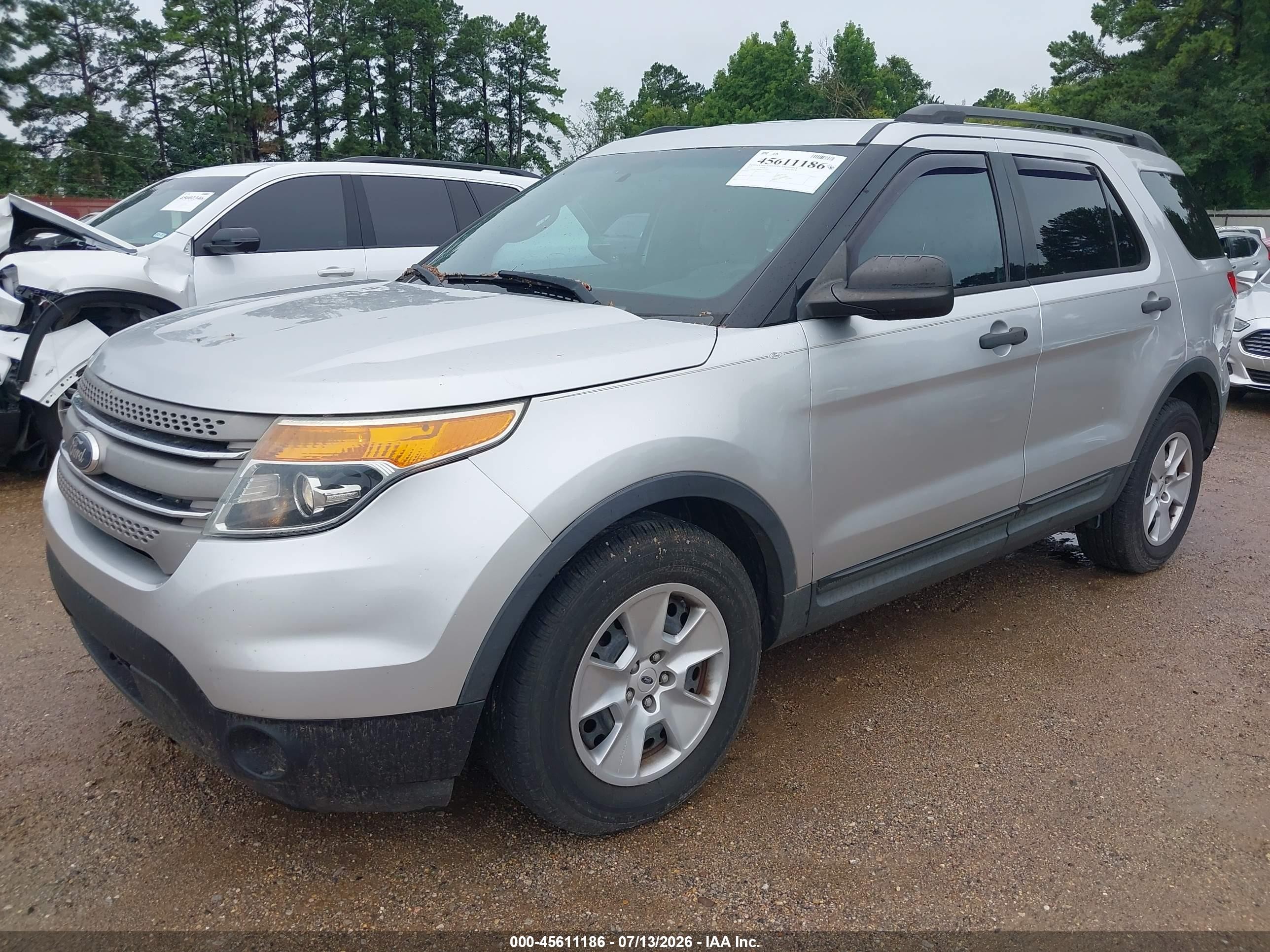 2013 Ford Explorer   Silver vin: 1FM5K7B80DGA55469