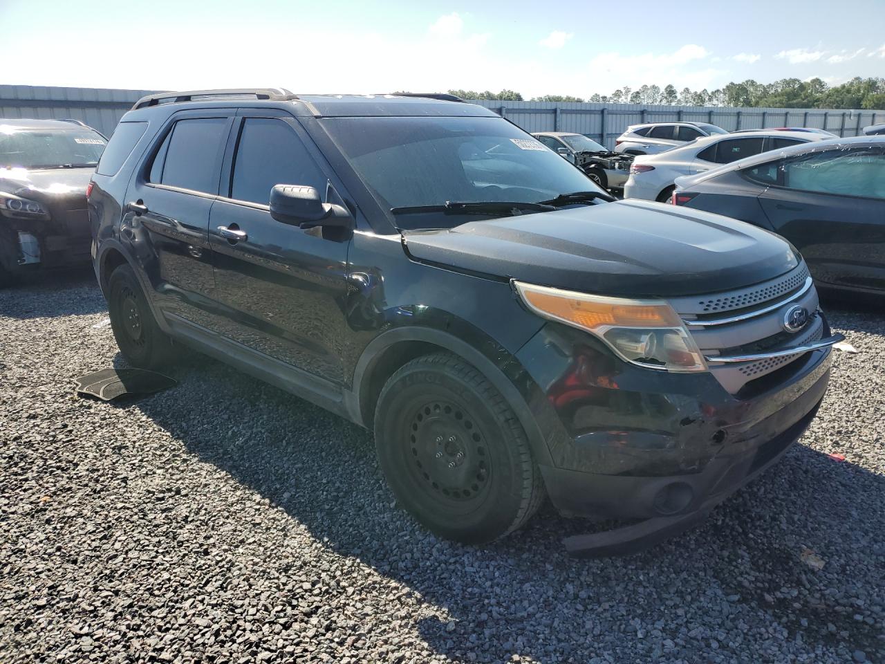 2014 Ford Explorer Black vin: 1FM5K7B80EGA47521