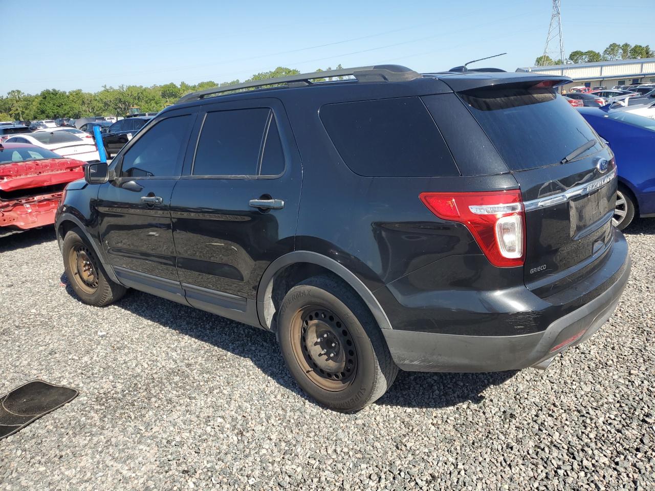 2014 Ford Explorer Black vin: 1FM5K7B80EGA47521