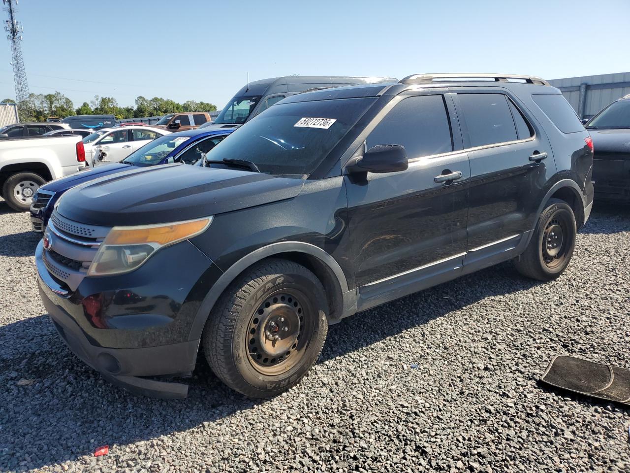 2014 Ford Explorer Black vin: 1FM5K7B80EGA47521