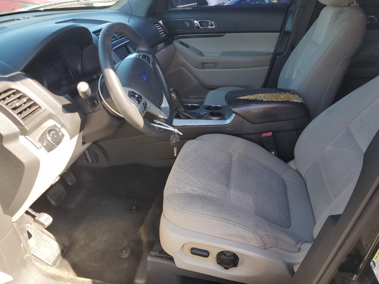 2014 Ford Explorer Black vin: 1FM5K7B80EGA47521
