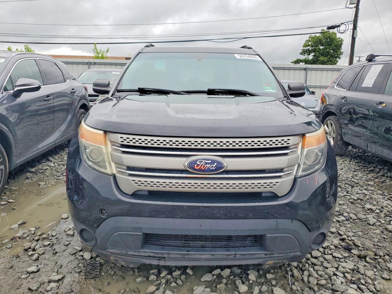 2014 Ford Explorer Black vin: 1FM5K7B80EGA95892