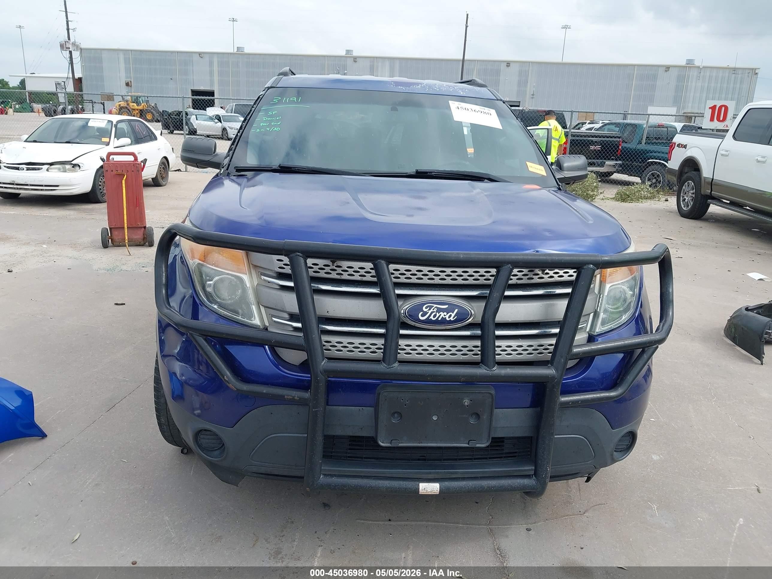 2014 Ford Explorer   Blue vin: 1FM5K7B80EGB42340