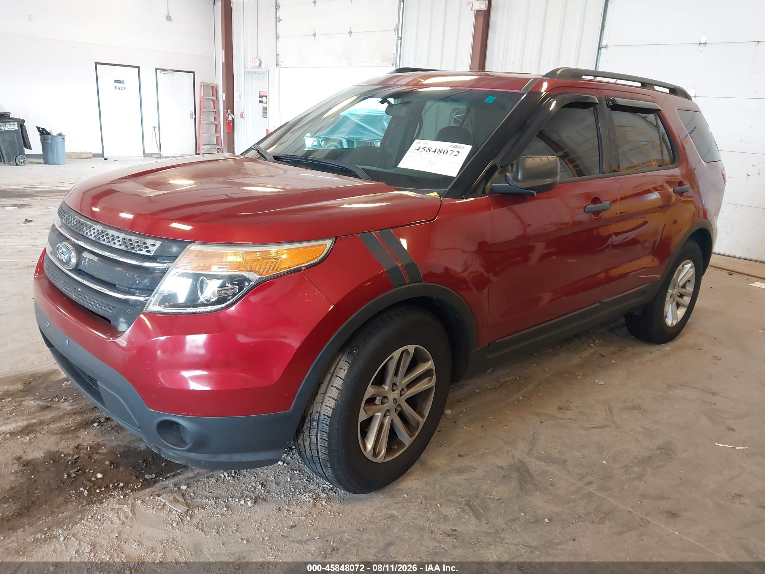 2015 Ford Explorer   Красный vin: 1FM5K7B80FGA68726