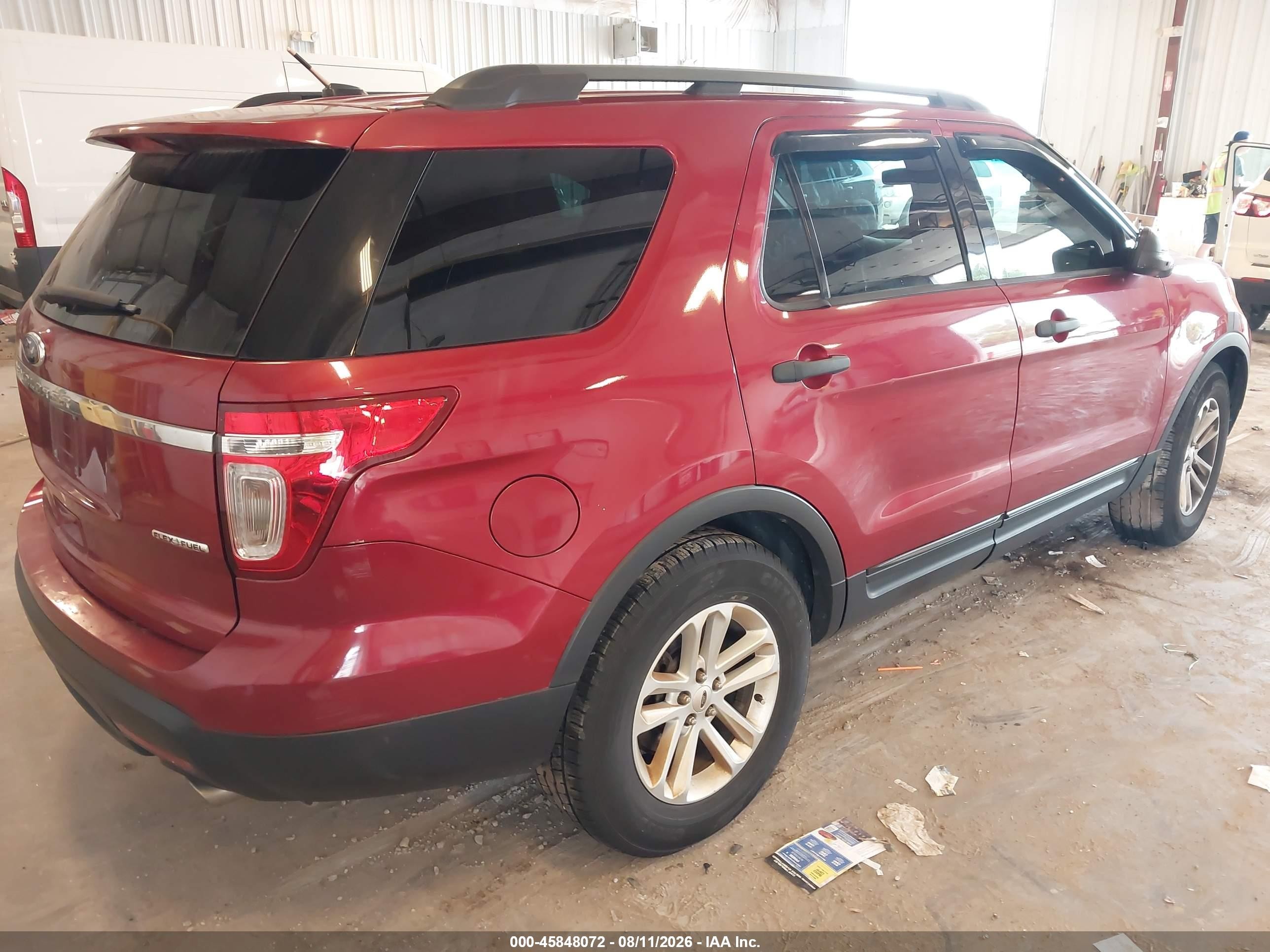 2015 Ford Explorer   Красный vin: 1FM5K7B80FGA68726