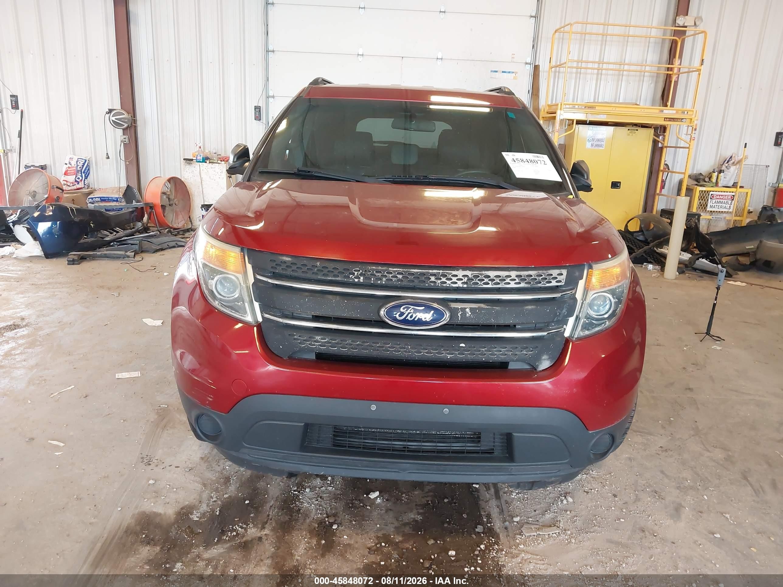 2015 Ford Explorer   Красный vin: 1FM5K7B80FGA68726